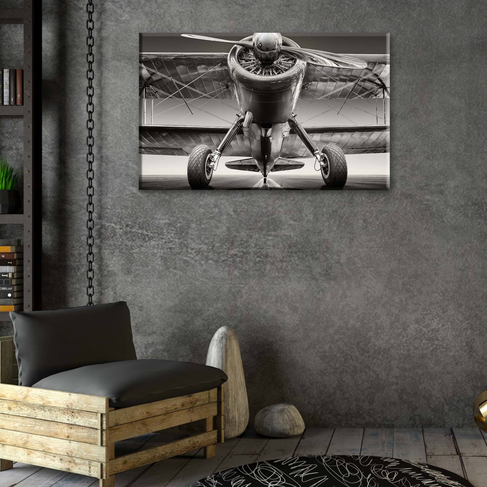 Cuadro Decorativo Canvas Hélice antigua  105x70