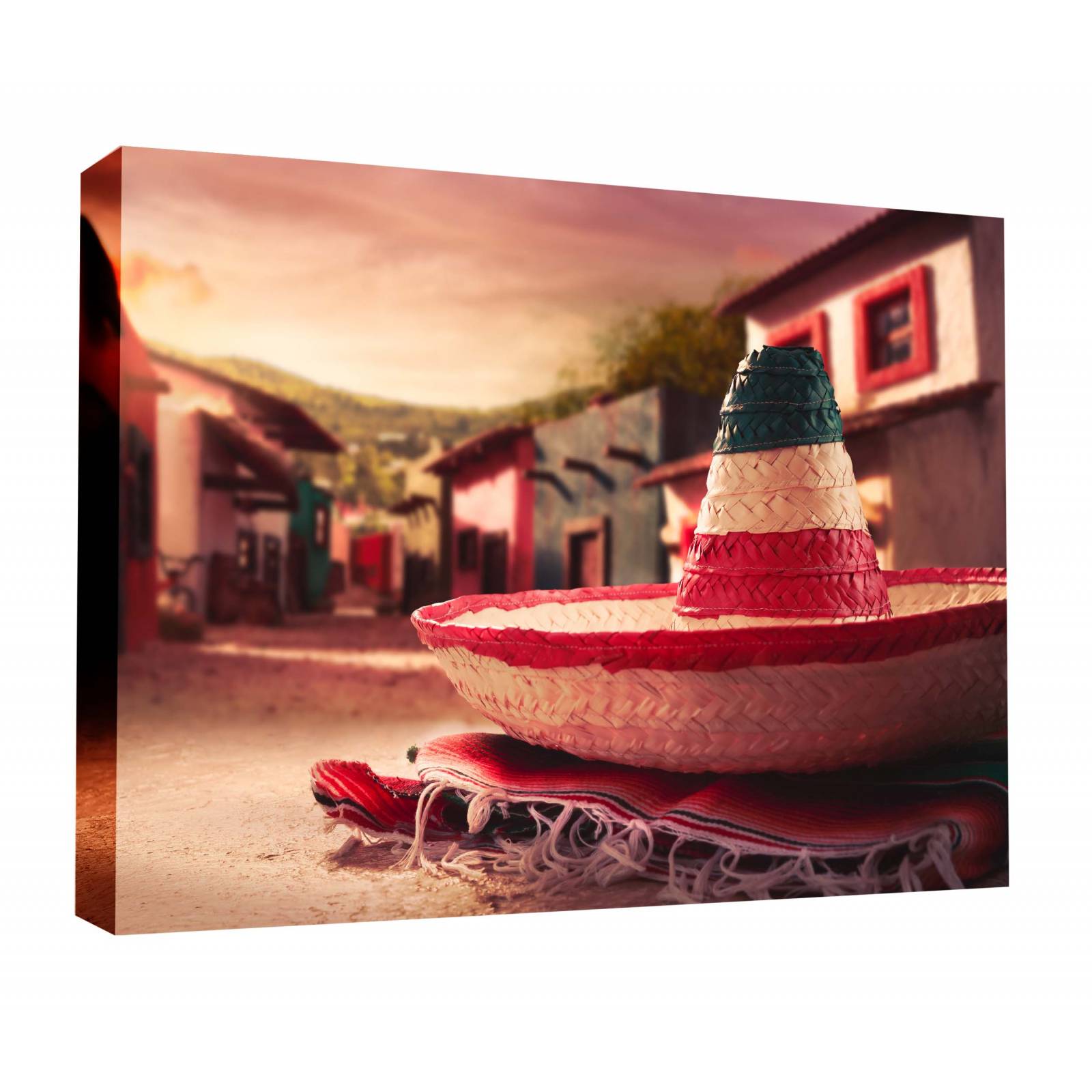 Cuadro Decorativo Canvas Sombrero mexicano 180x120