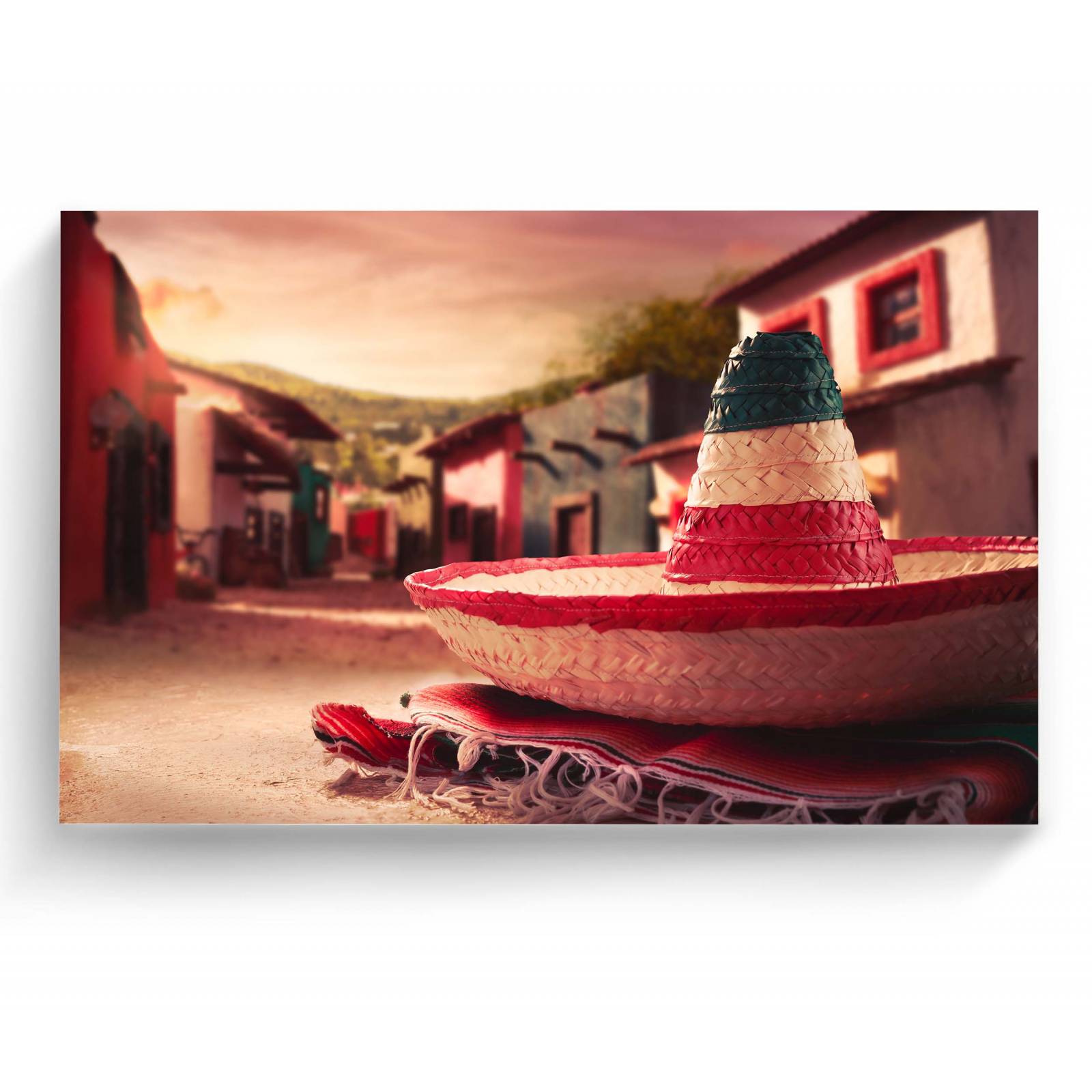 Cuadro Decorativo Canvas Sombrero mexicano 180x120