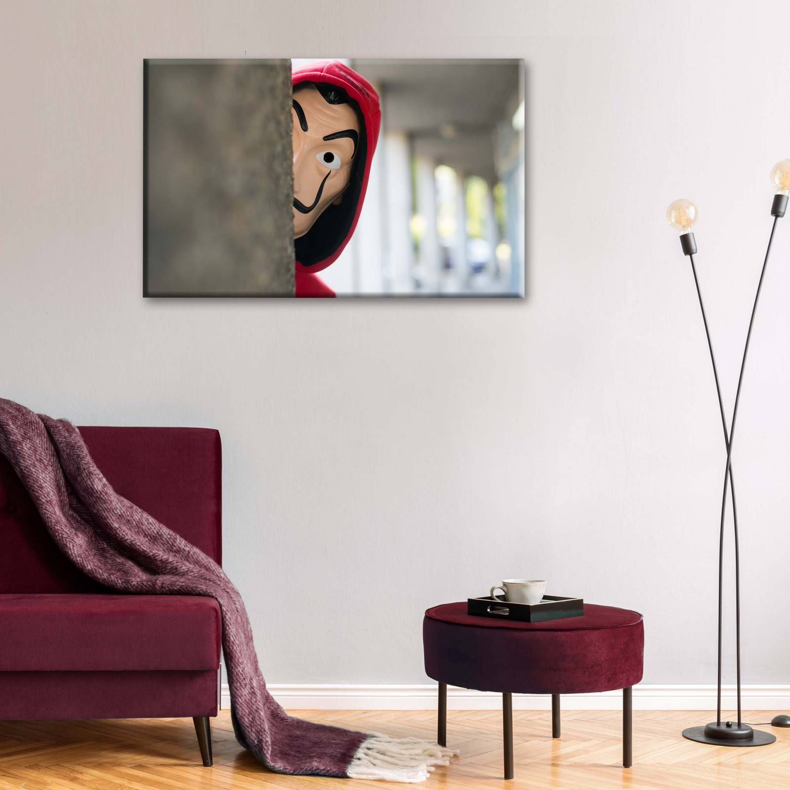 Cuadro Decorativo Canvas "La casa de papel" 105x70