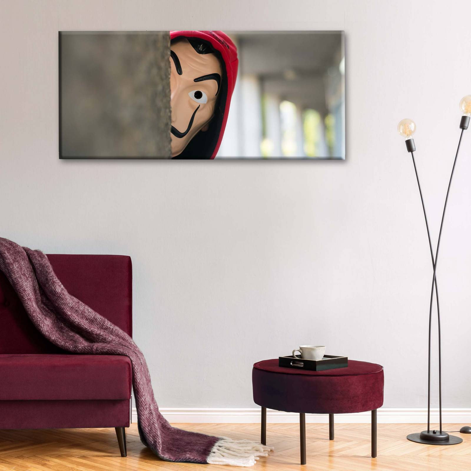 Cuadro Decorativo Canvas "La casa de papel" 180x90