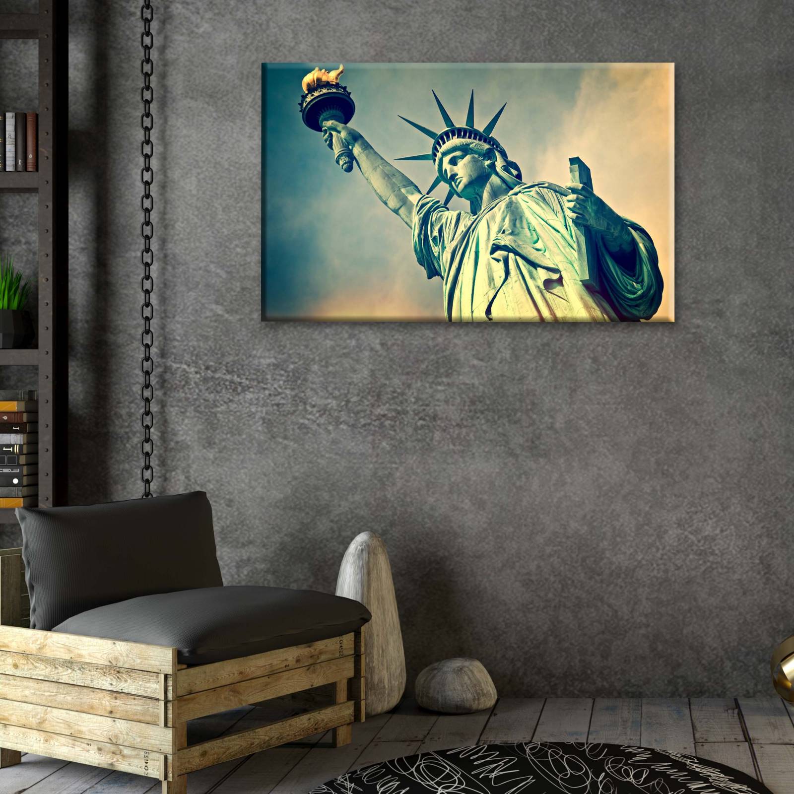 Cuadro Decorativo Canvas Estatua de la Libertad NY 135x90