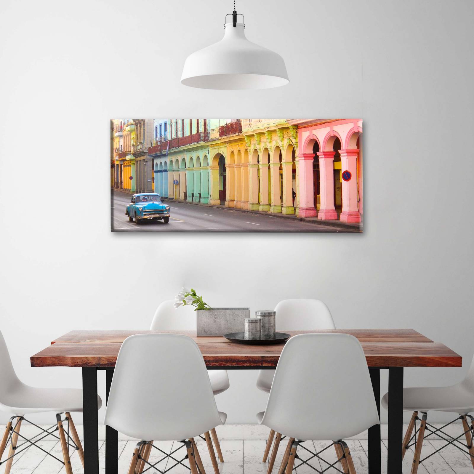 Cuadro Decorativo Canvas Fotografía La Habana Cuba 100x50