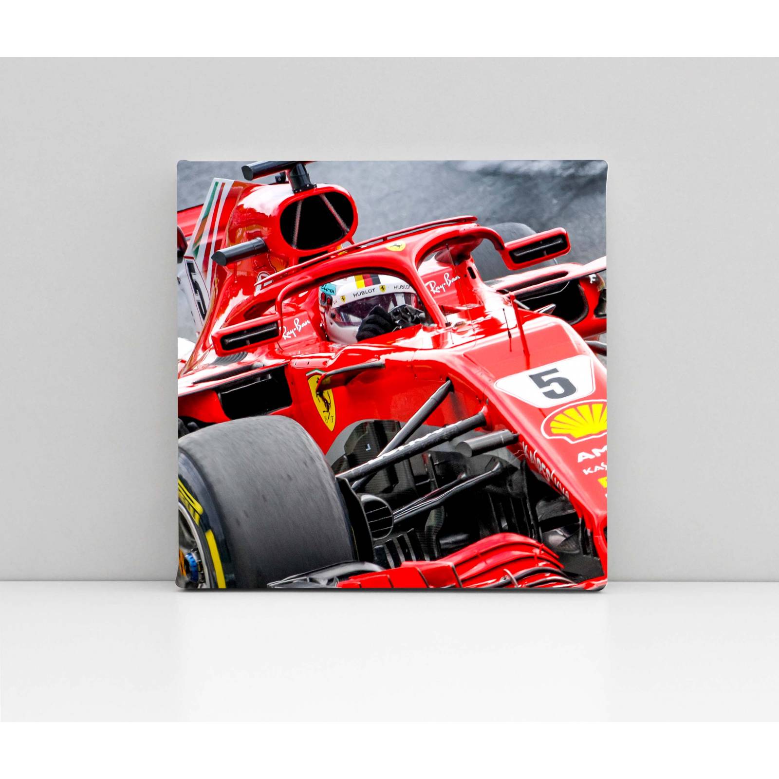 Cuadro Decorativo Canvas F1 Ferrari Grand Prix 50x50