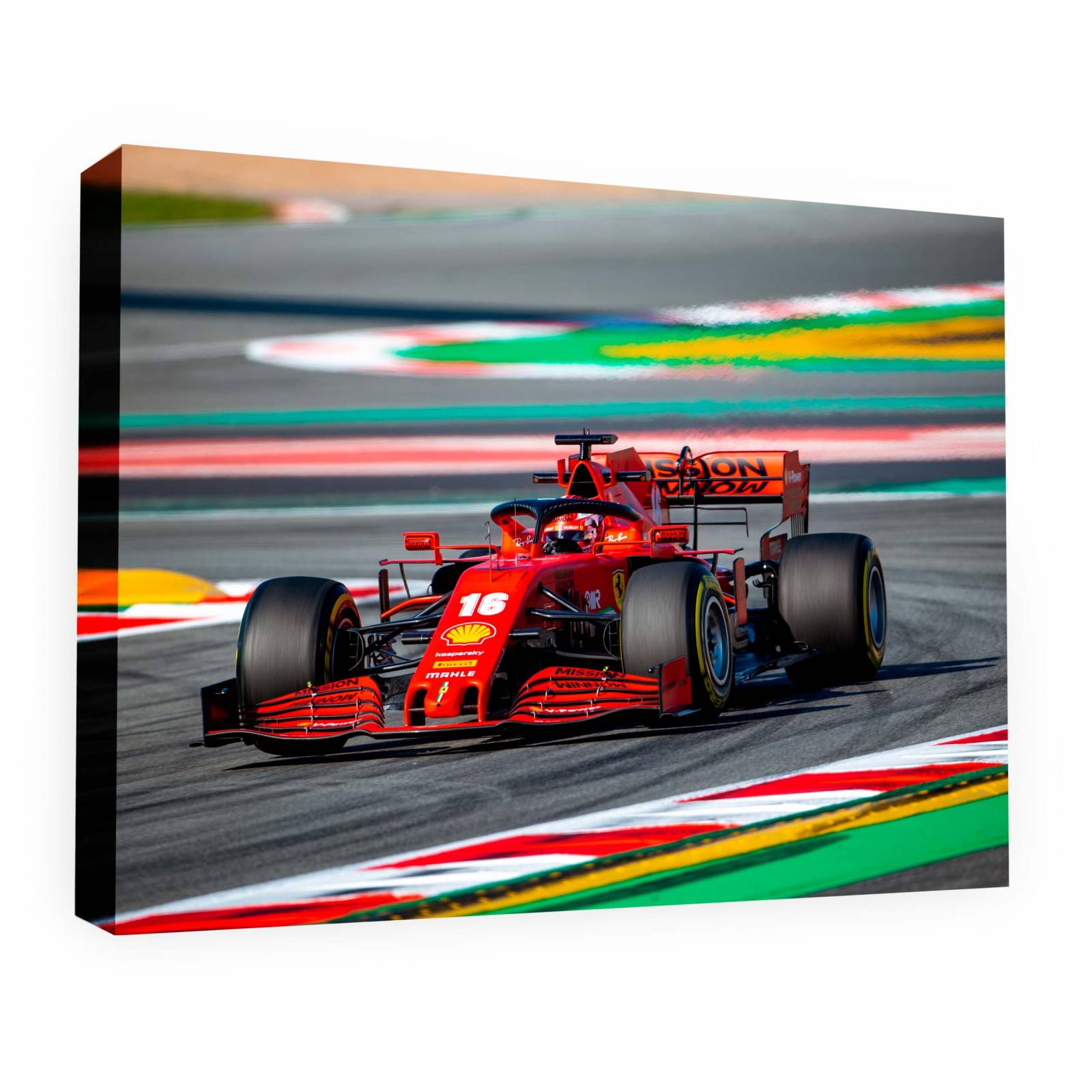 Cuadro Decorativo Canvas Scuderia Ferrari F1 75x50