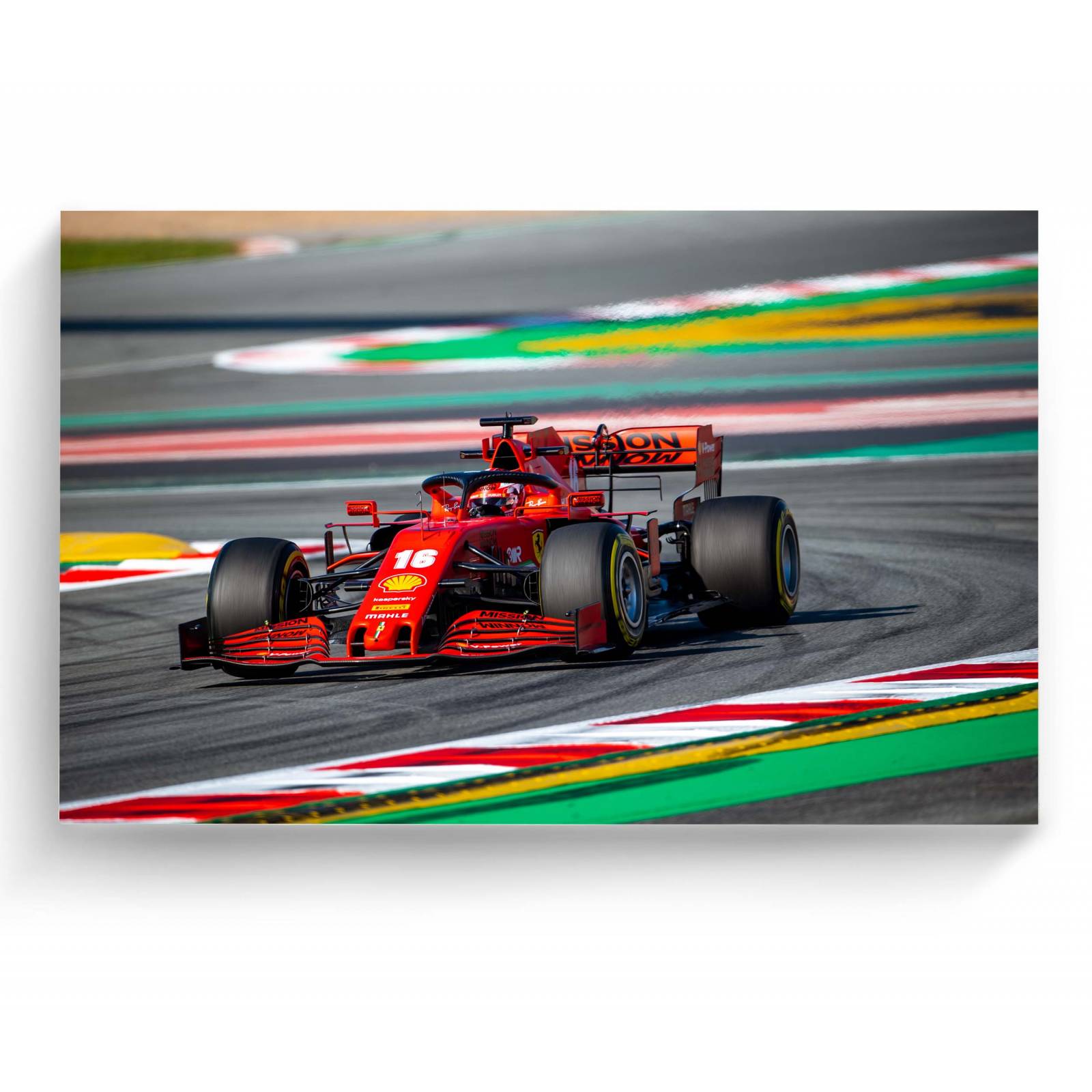Cuadro Decorativo Canvas Scuderia Ferrari F1 75x50