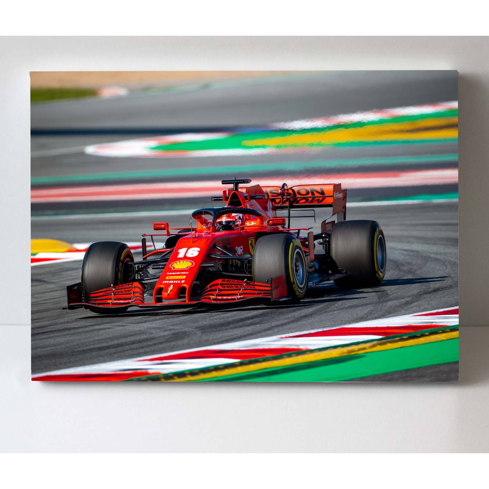 Cuadro Decorativo Canvas Scuderia Ferrari F1 75x50