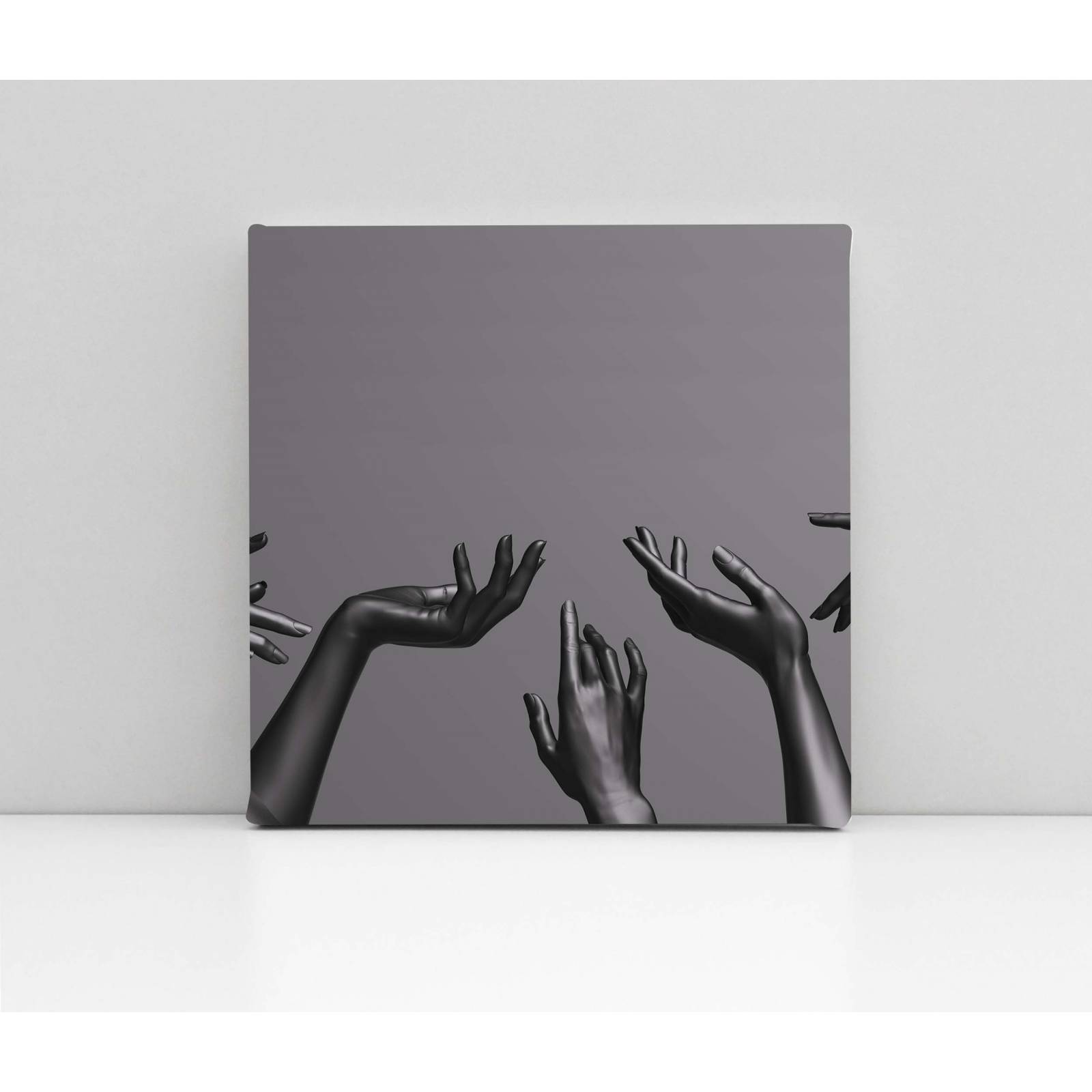 Cuadro Decorativo Canvas Manos femeninas 130x130