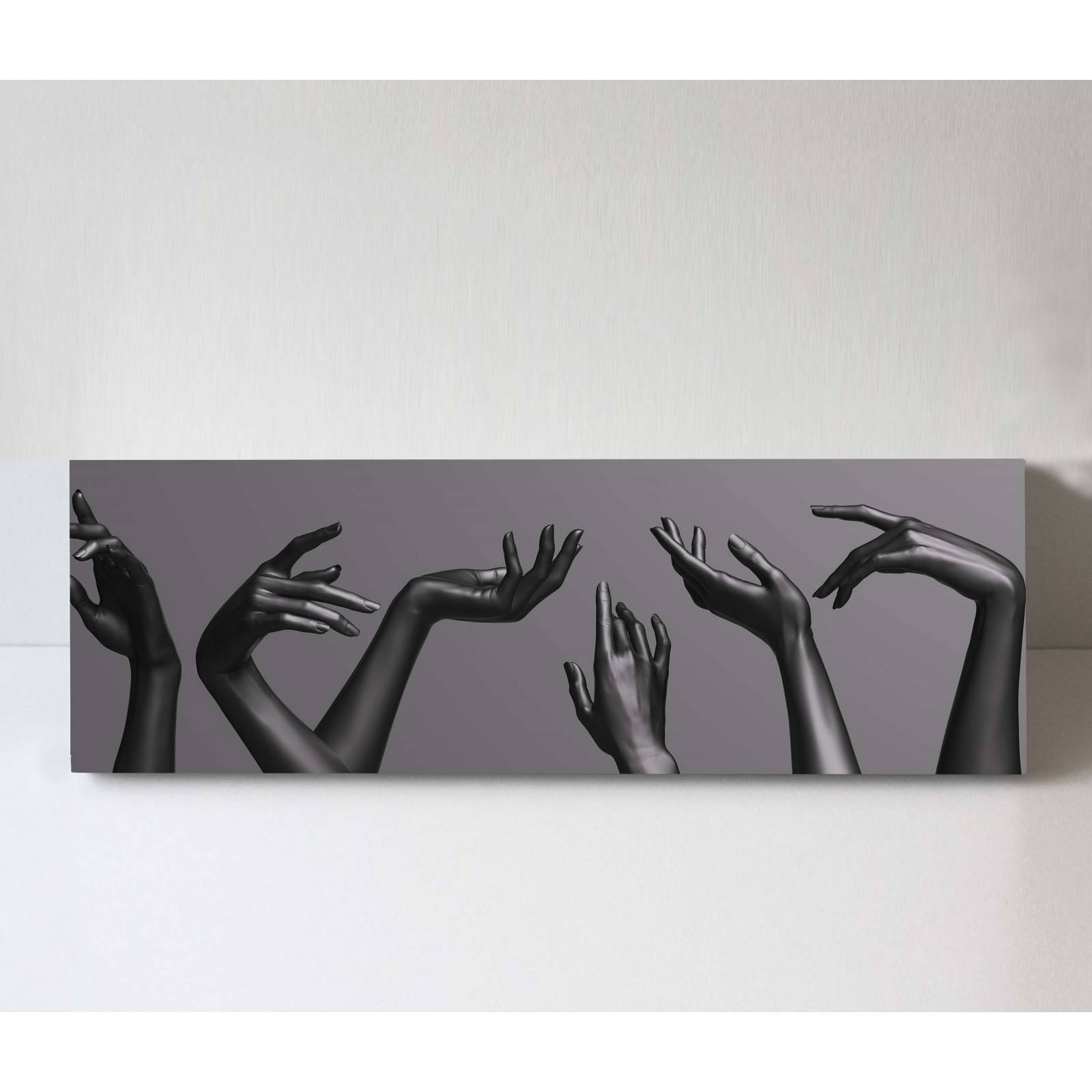 Cuadro Decorativo Canvas Manos femeninas  80x40