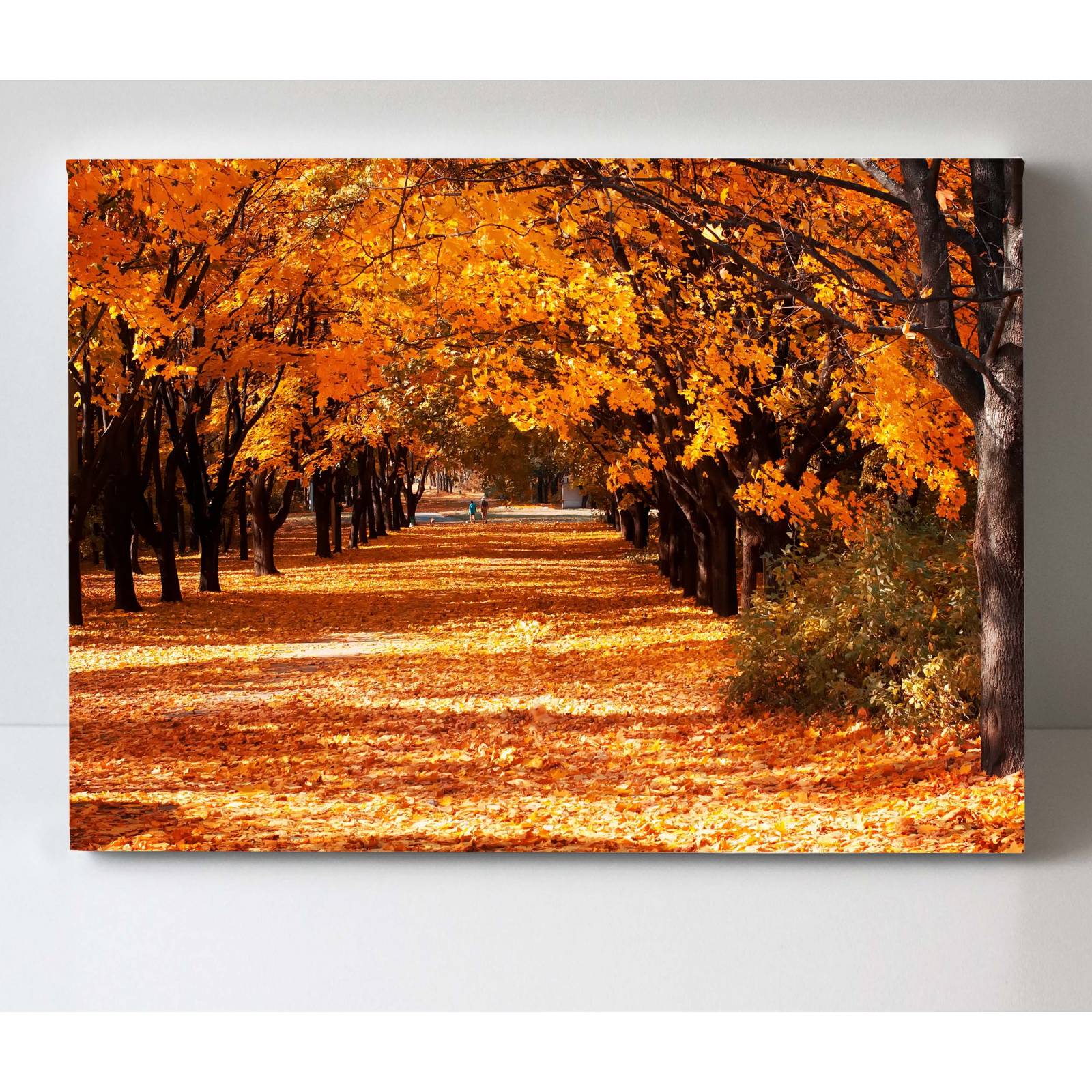 Cuadro Decorativo Canvas Callejón otoñal romantico 135x90