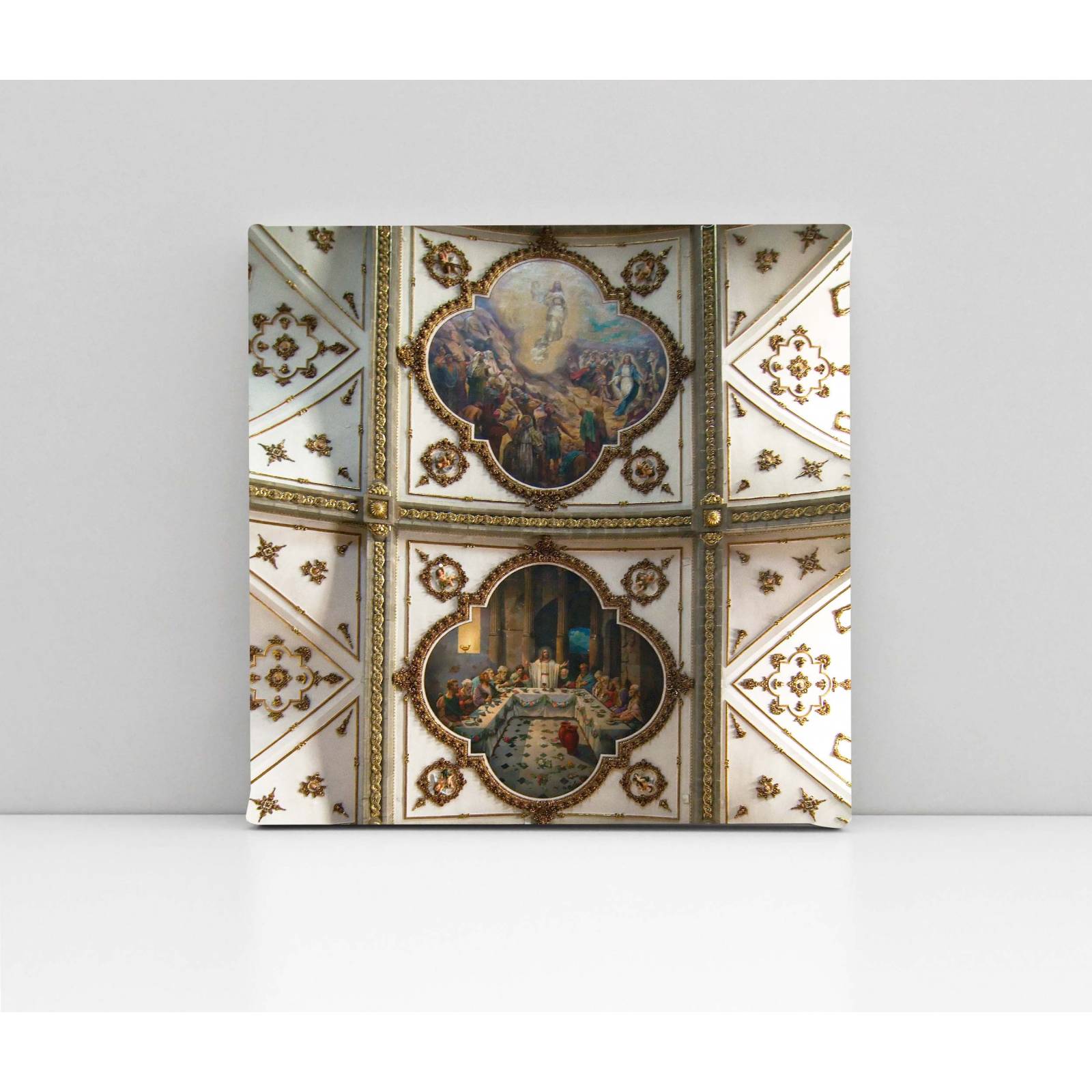 Cuadro Decorativo Canvas Iglesia San Juan Bautista 130x130