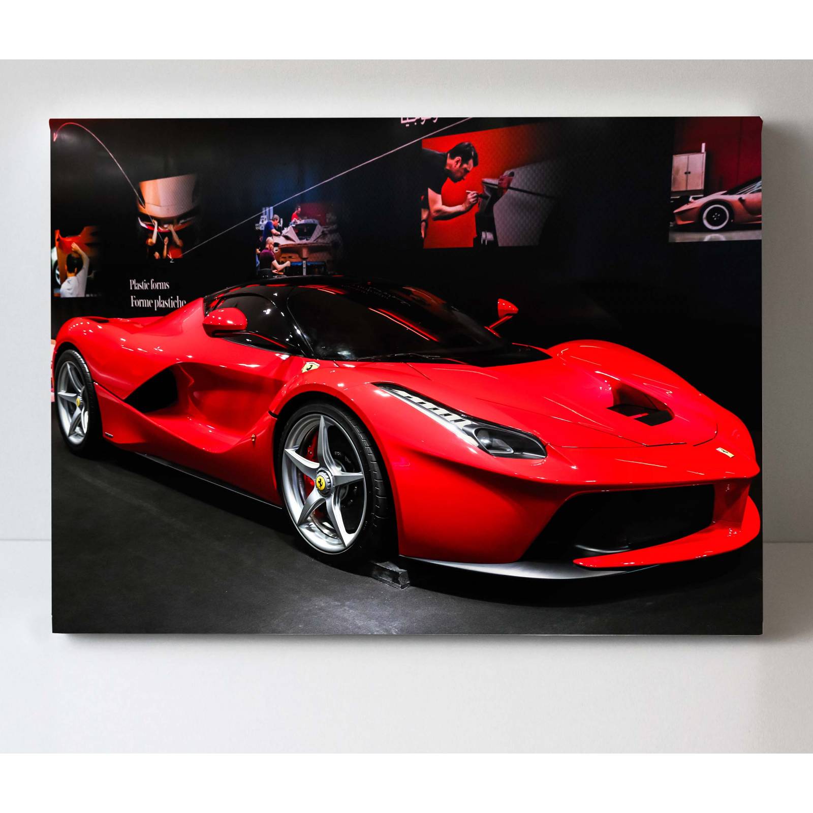 Cuadro Decorativo Canvas Super auto, Ferrari 45x30