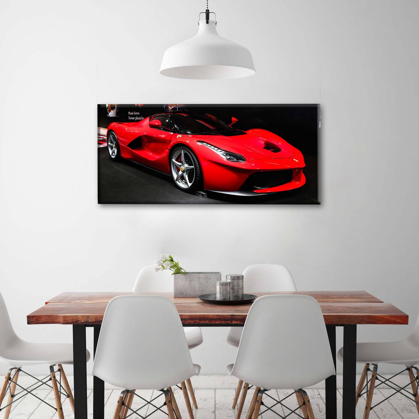 Cuadro Decorativo Canvas Super auto, Ferrari 45x30