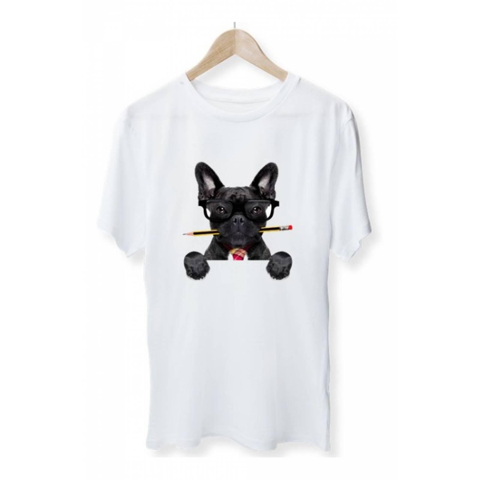 PLAYERA ANIMAL PERRO BULLDOG FRANCES CARA