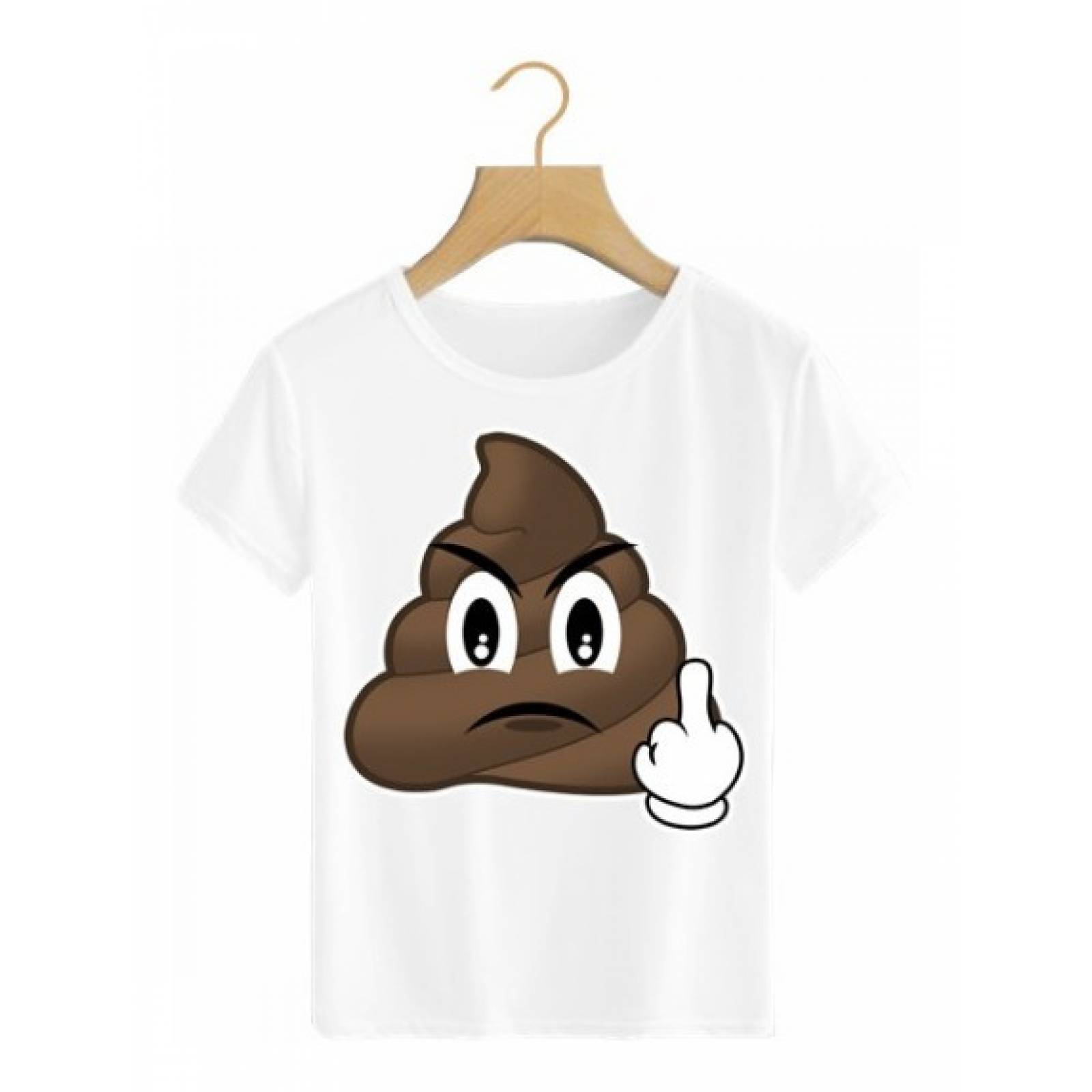 PLAYERA EMOJI PO CHOCOLATE CAFE
