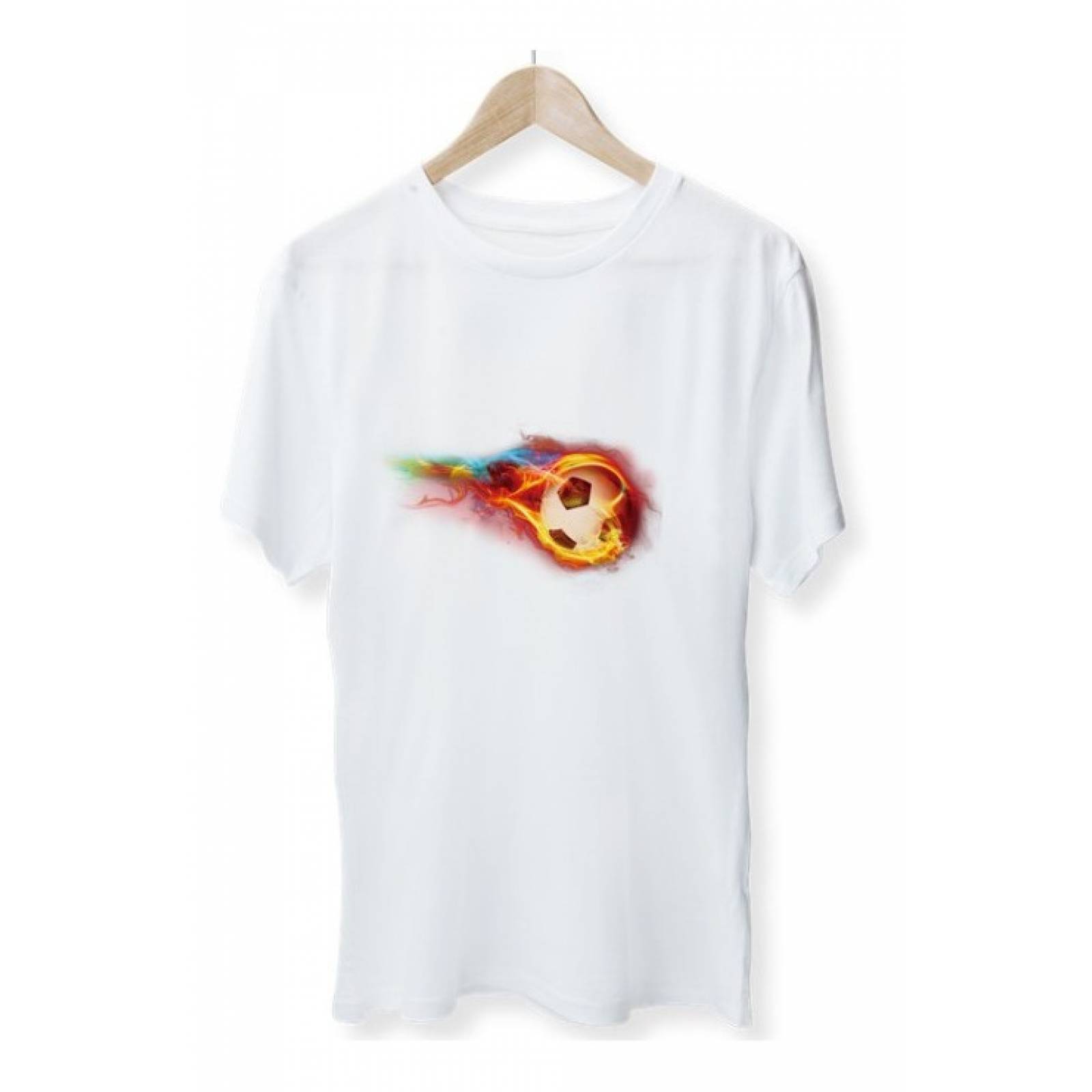 PLAYERA FUTBOL BALON FUEGO