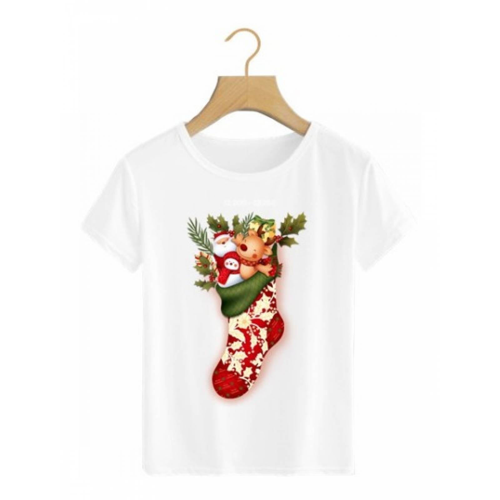 PLAYERA NAVIDAD BOTA NAVIDEÑA