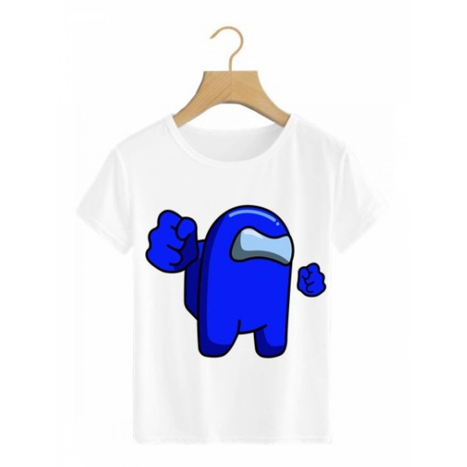 PLAYERA PERSONAJE AMONG US NEGRO