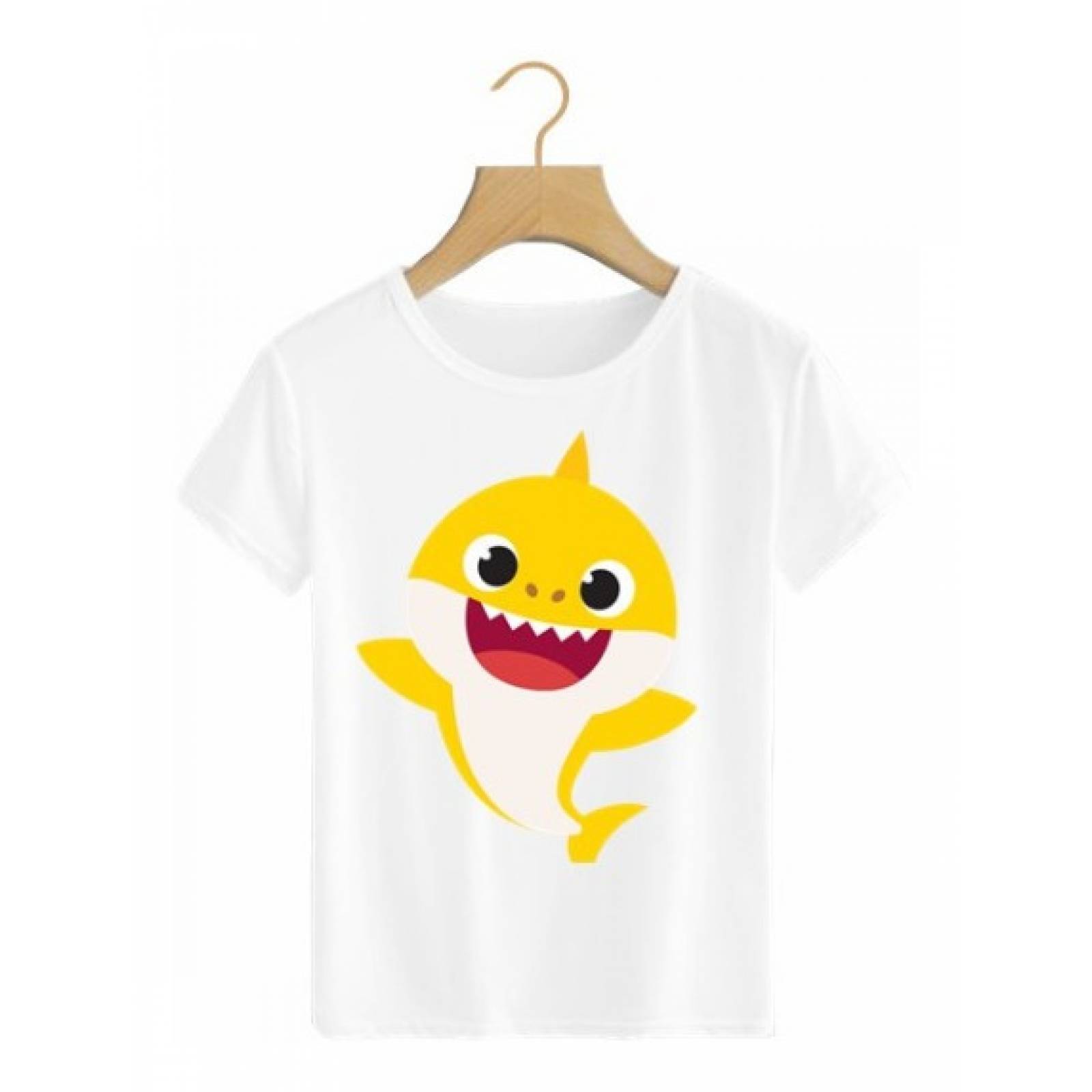 PLAYERA PERSONAJE BABY SHARK TODOS FIESTA