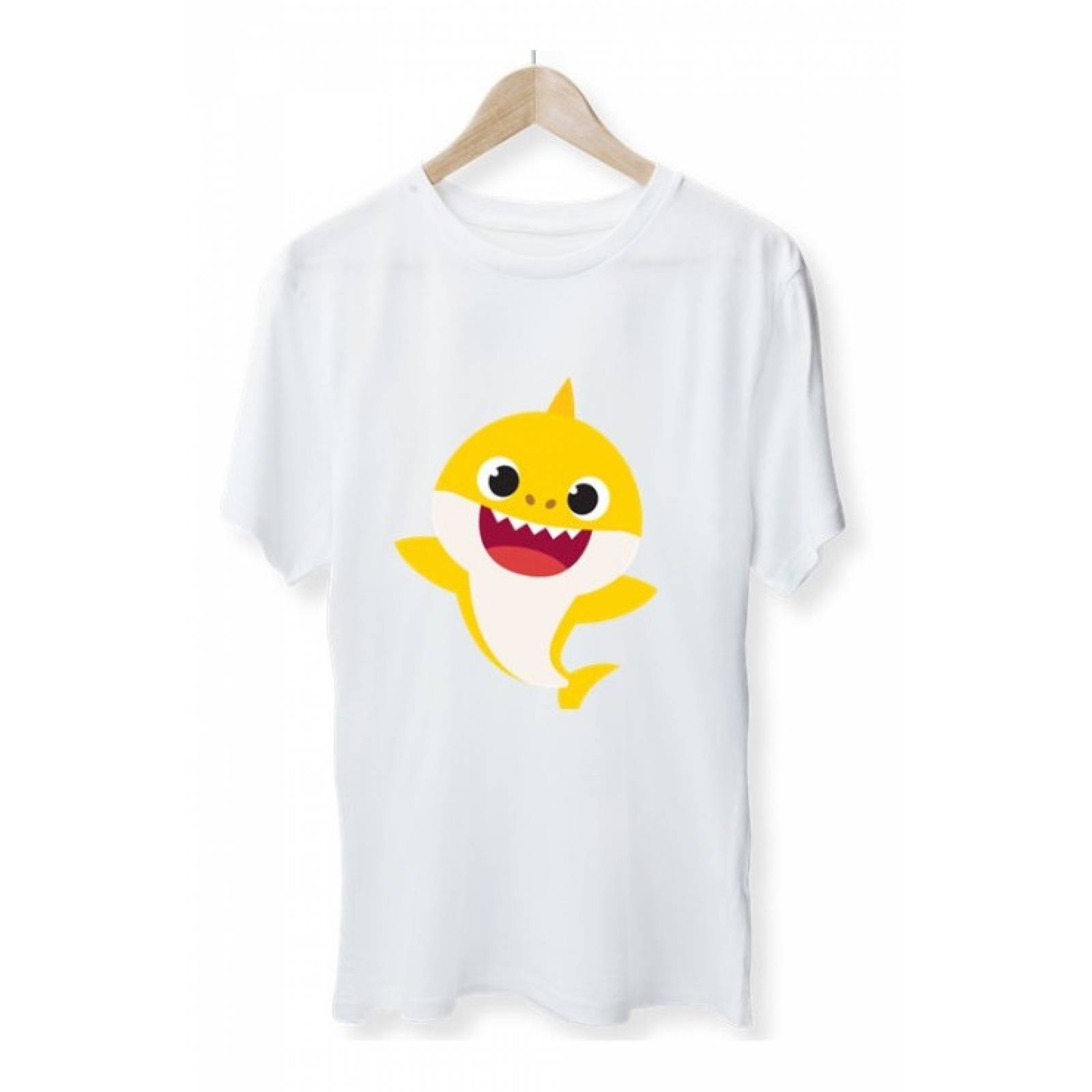 PLAYERA PERSONAJE BABY SHARK TODOS FIESTA