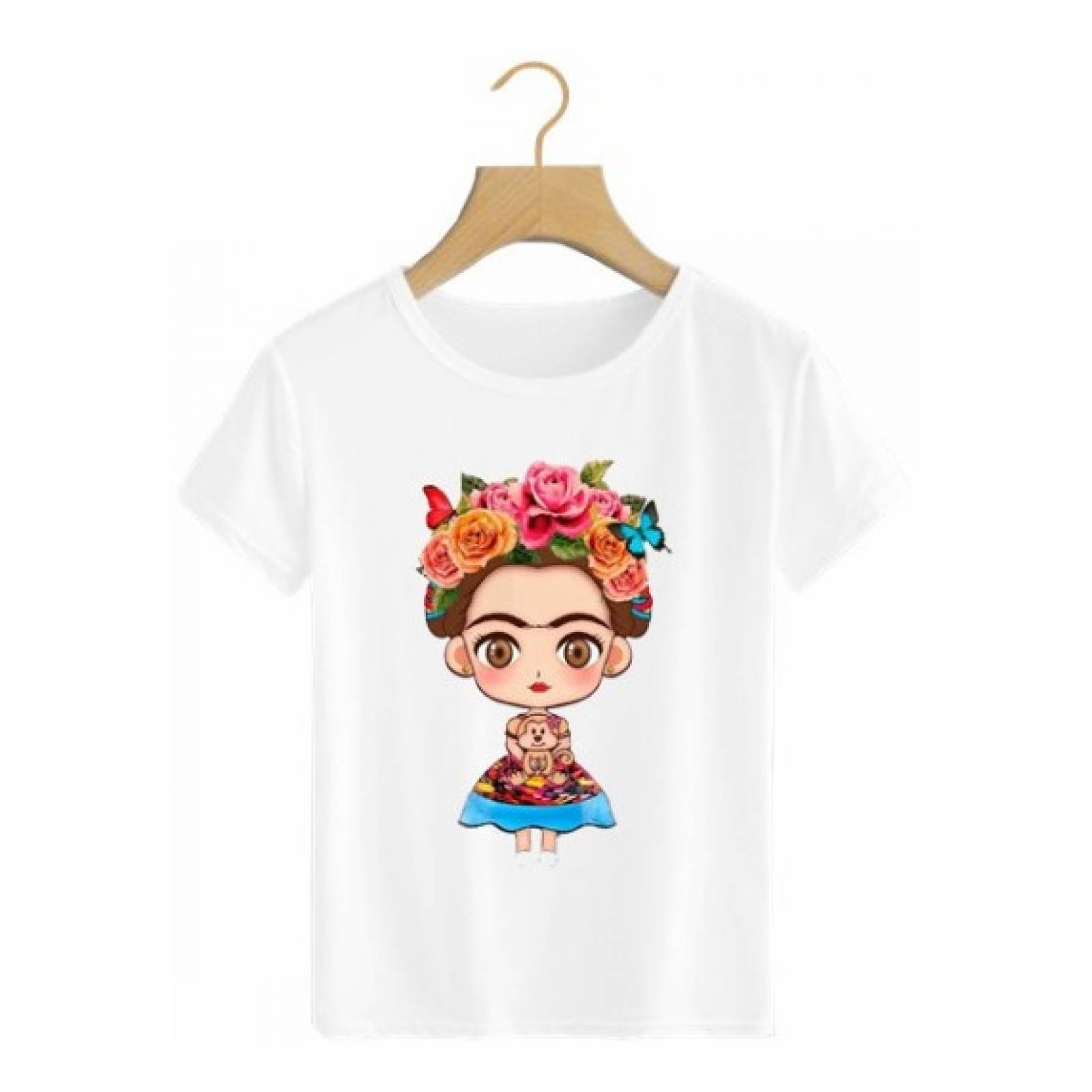 PLAYERA PERSONAJE FROZEN ELSA BAILANDO