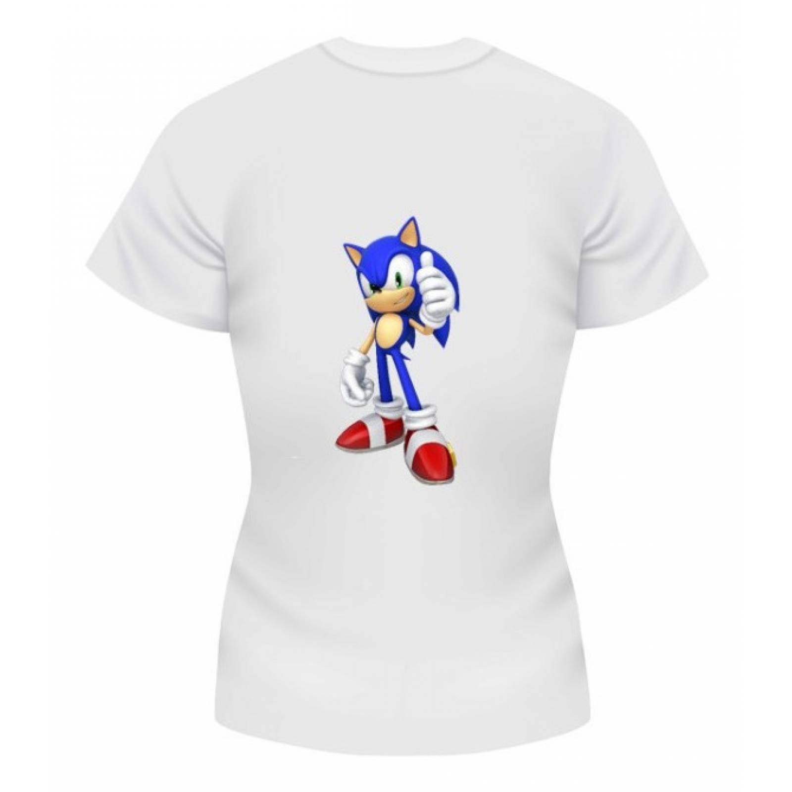 PLAYERA PERSONAJE ALICIA CONEJO CARICATURA BLANCA