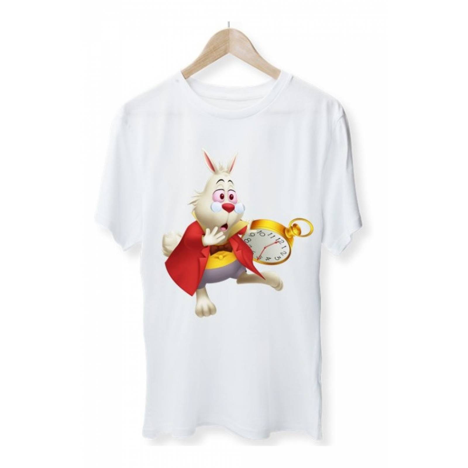 PLAYERA PERSONAJE ALICIA NIÑA BLANCA