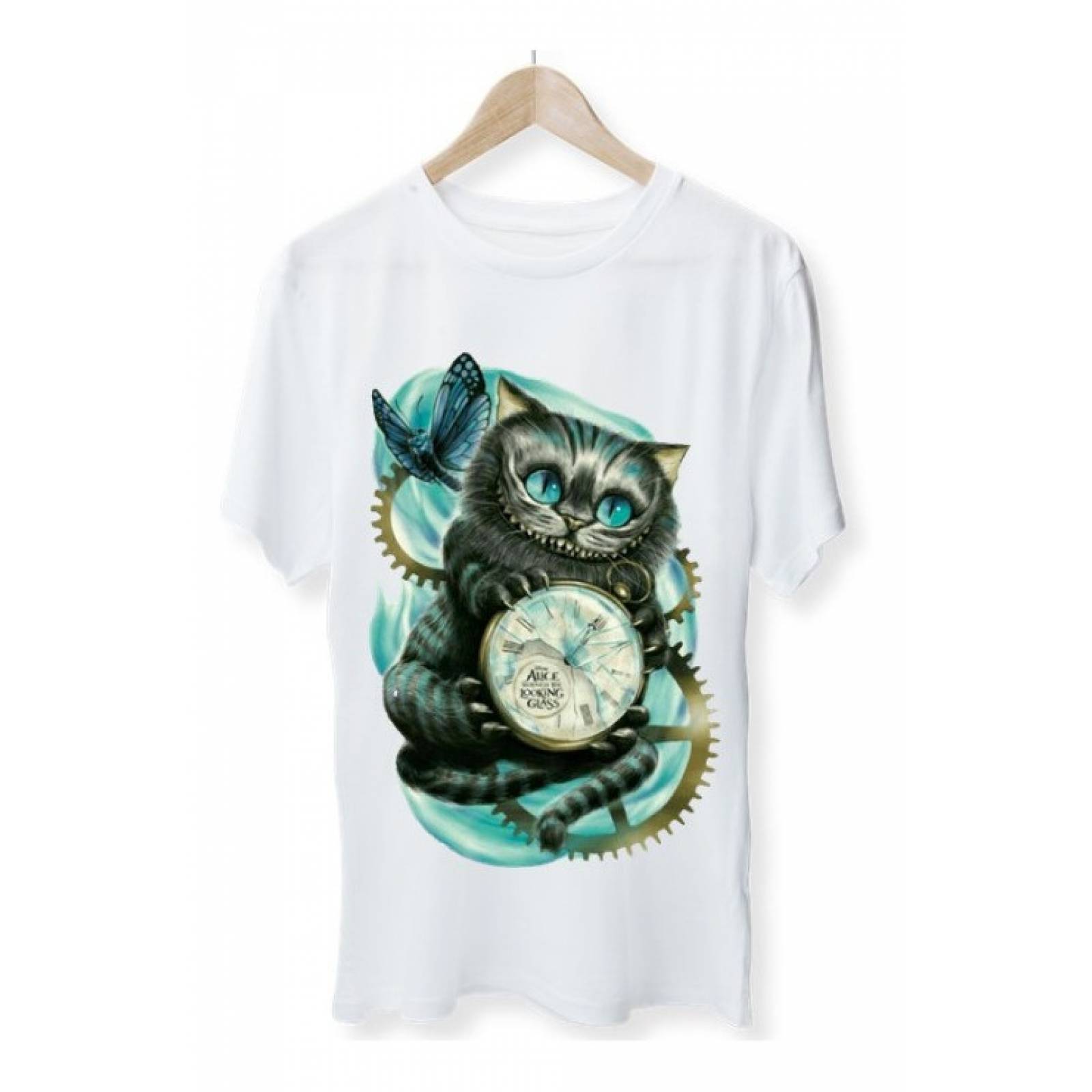 PLAYERA PERSONAJE ALICIA REINA DE CORAZONES BLANCA