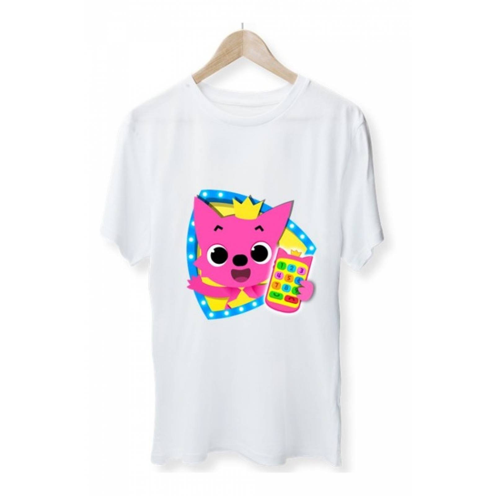 PLAYERA PERSONAJE BICHITOS KIDS BLANCA