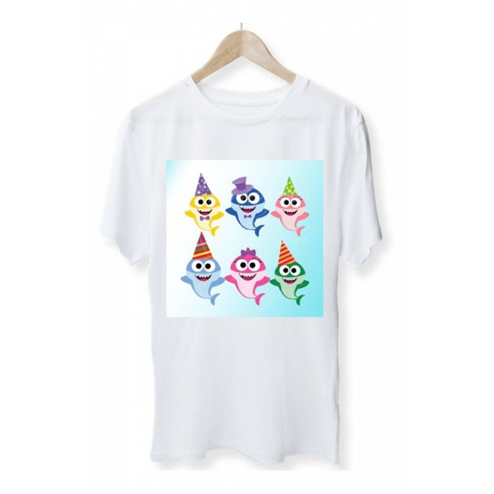 PLAYERA PERSONAJE BOB ESPONJA CALAMARDO BLANCA