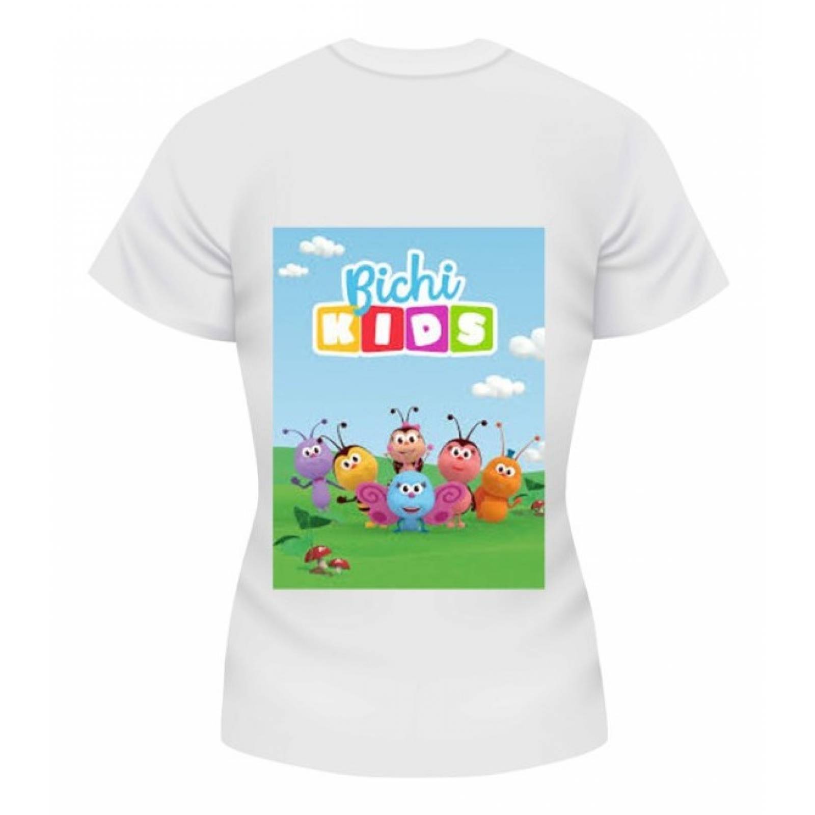 PLAYERA PERSONAJE BOB ESPONJA CALAMARDO GALAN ROSTRO BLANCA