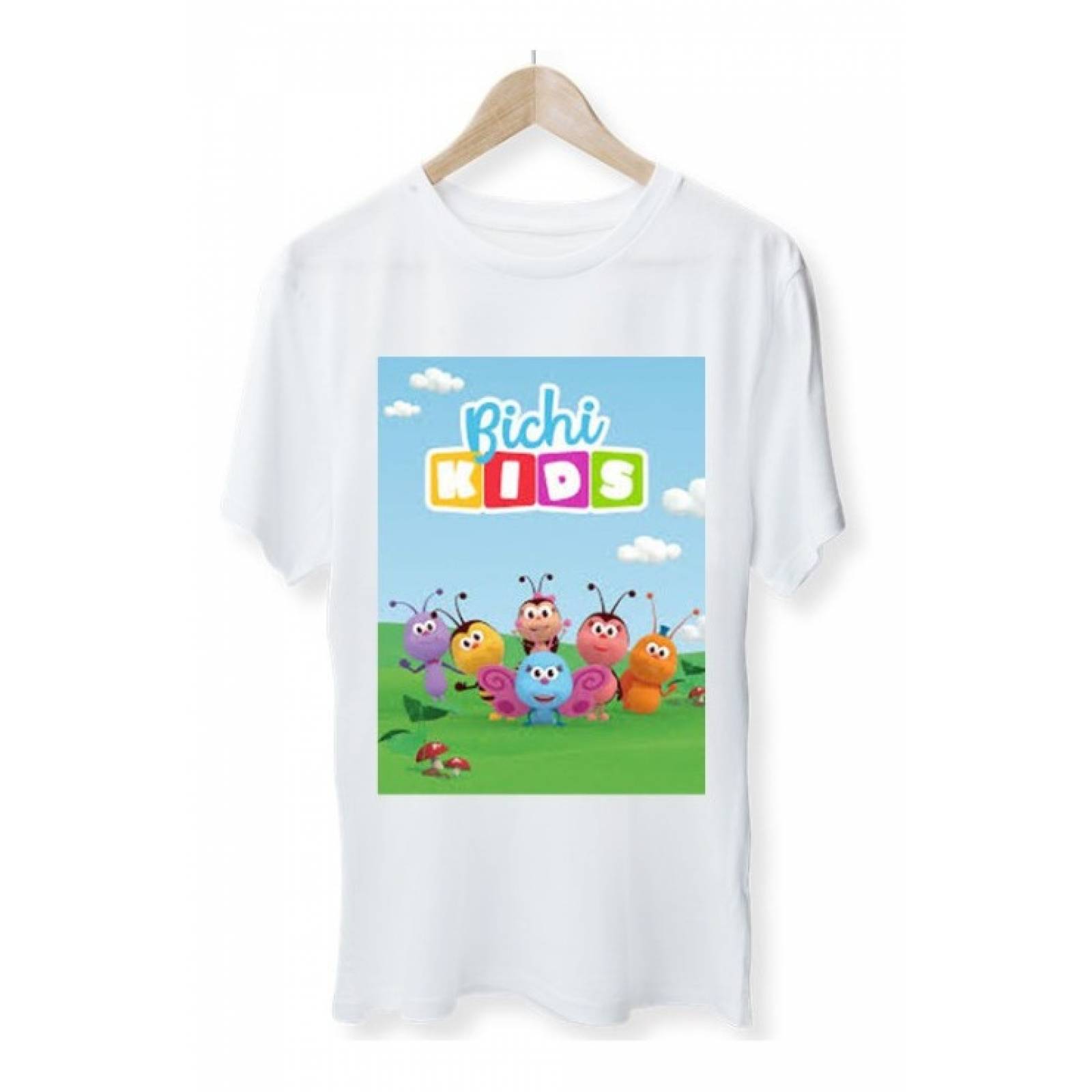 PLAYERA PERSONAJE BOB ESPONJA CALAMARDO GALAN ROSTRO BLANCA