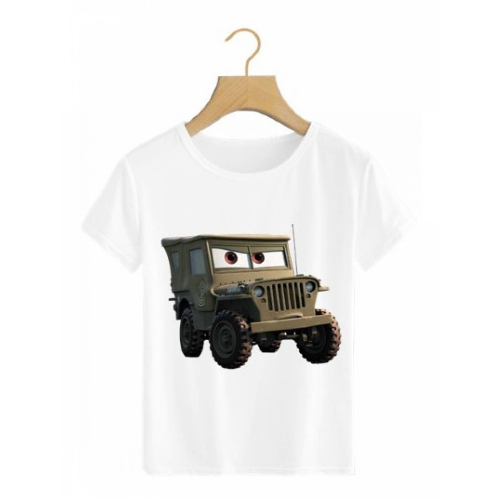 PLAYERA PERSONAJE DRAGON BALL GOKU NIÑO BLANCA