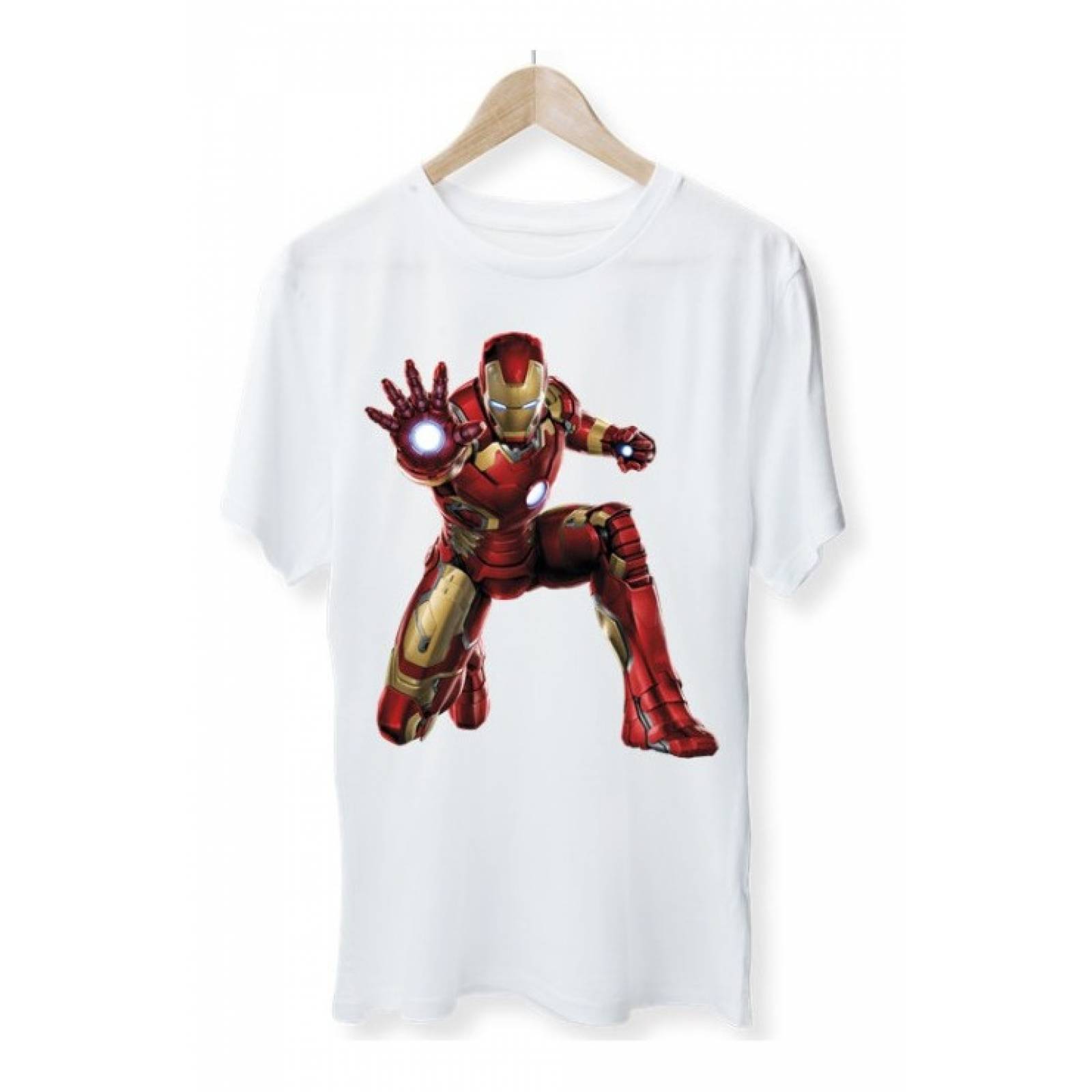 PLAYERA PERSONAJE HEROE AVENGERS OJO DE HALCON BLANCA