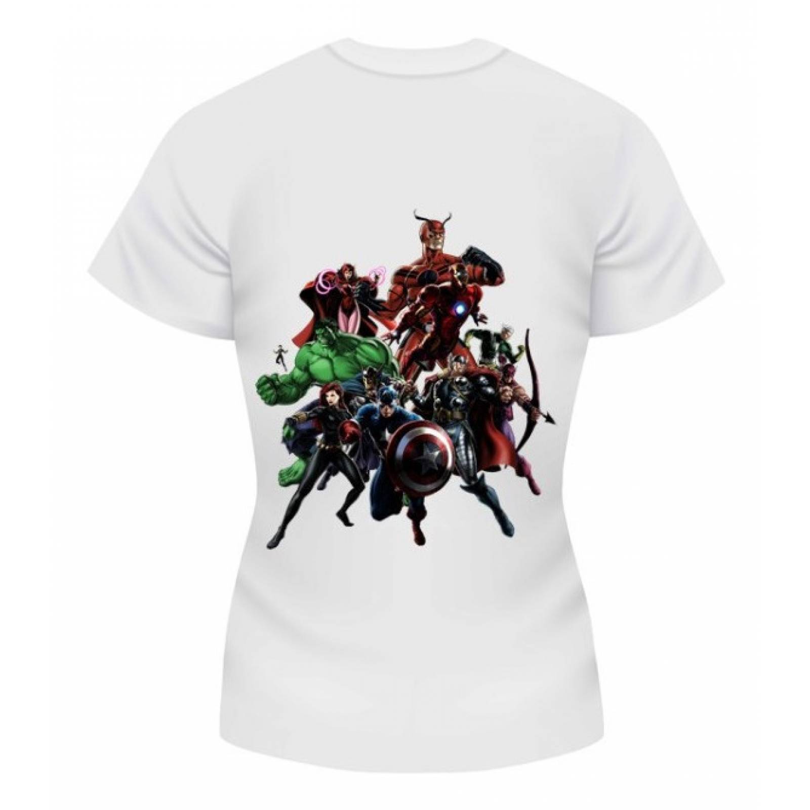 PLAYERA PERSONAJE HEROE CAPITAN NIÑO BLANCA