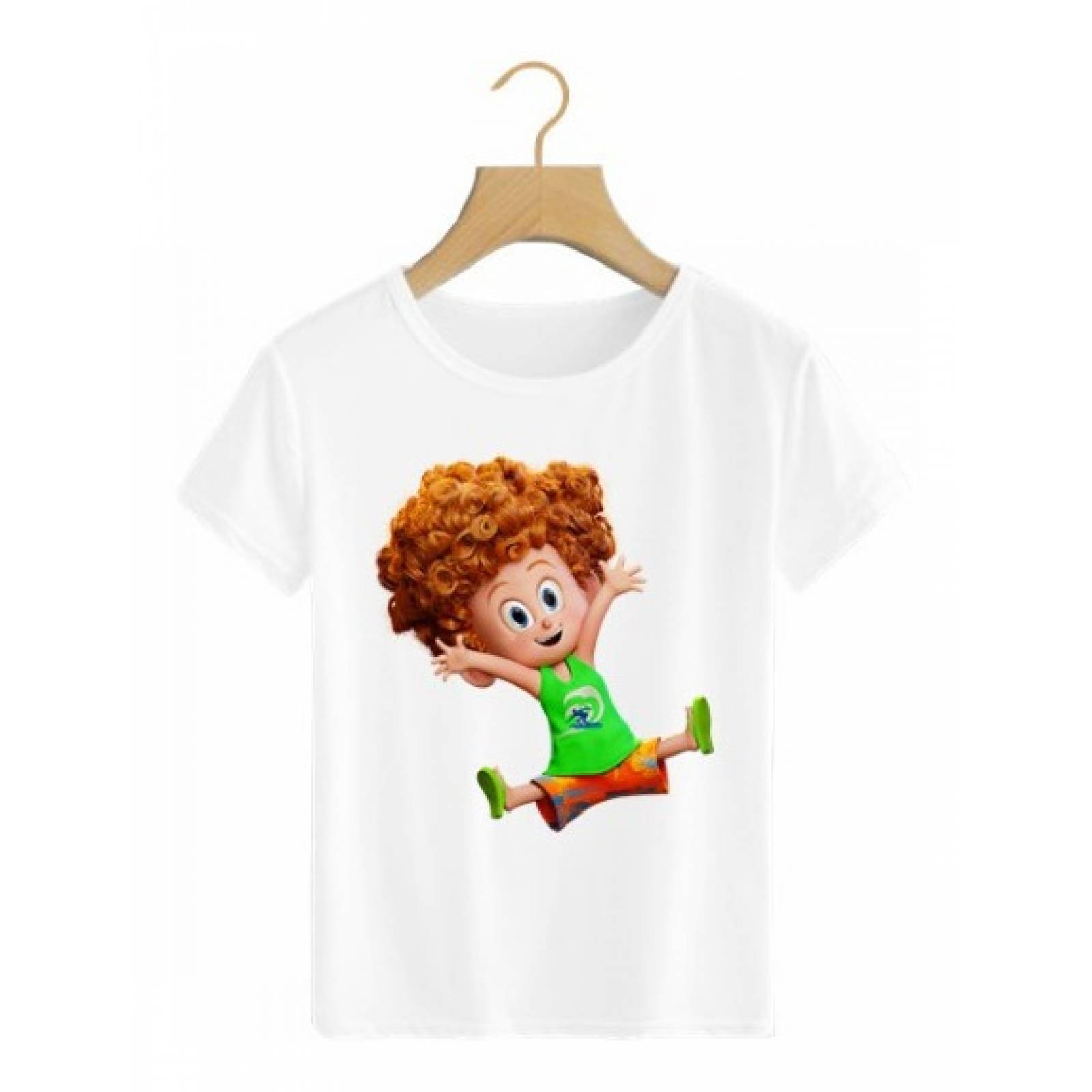 PLAYERA PERSONAJE JUEGO DEL CALAMAR NIÑA MUÑECA BLANCA