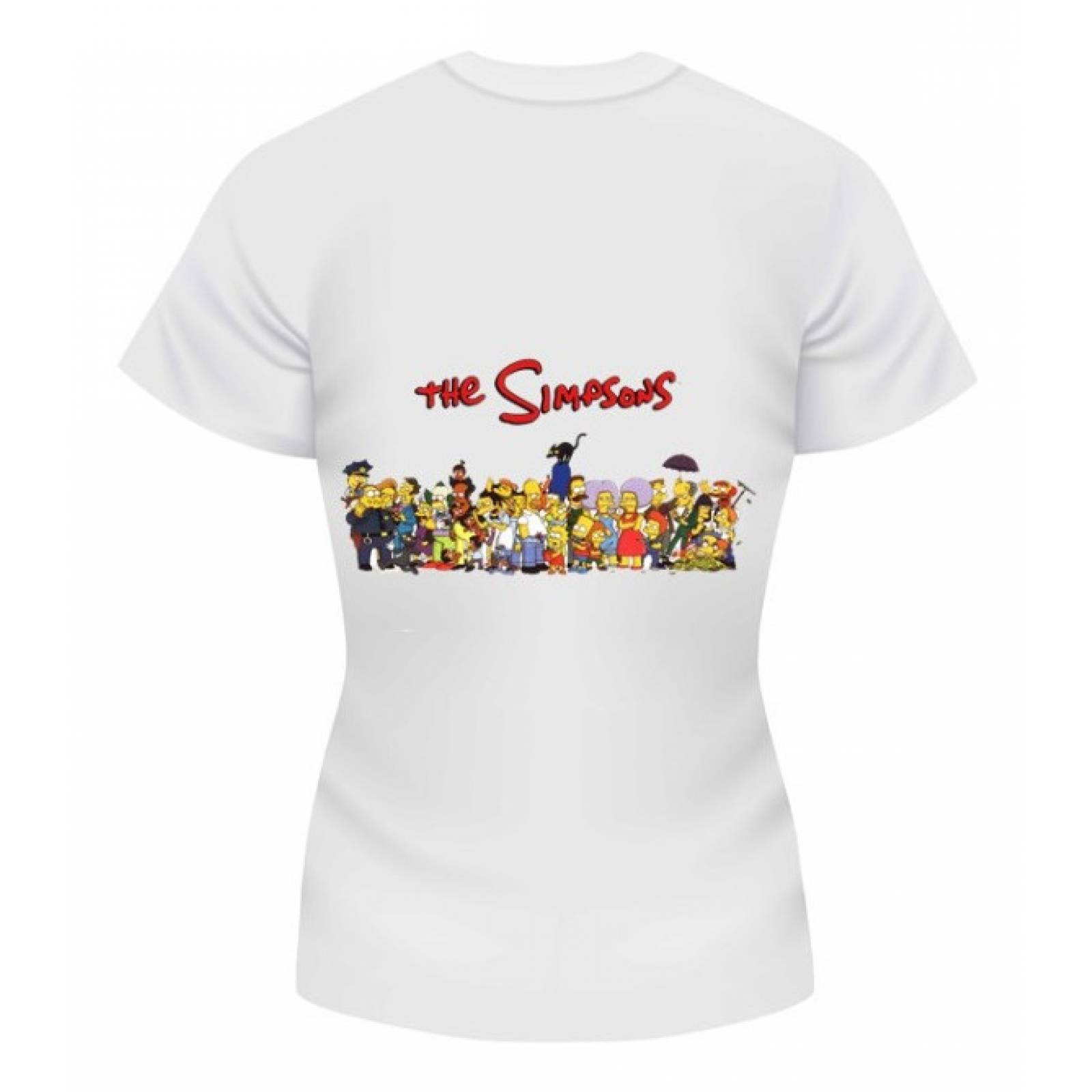 PLAYERA PERSONAJE LULI PAMPIN LETRAS BLANCA