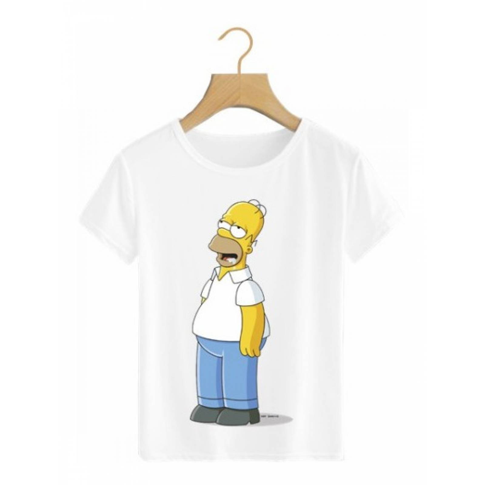PLAYERA PERSONAJE MARIO BLANCA