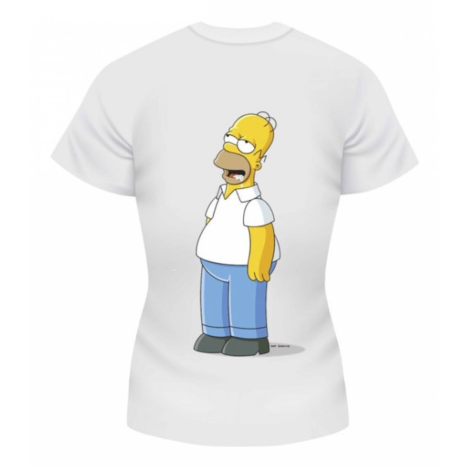 PLAYERA PERSONAJE MARIO BLANCA