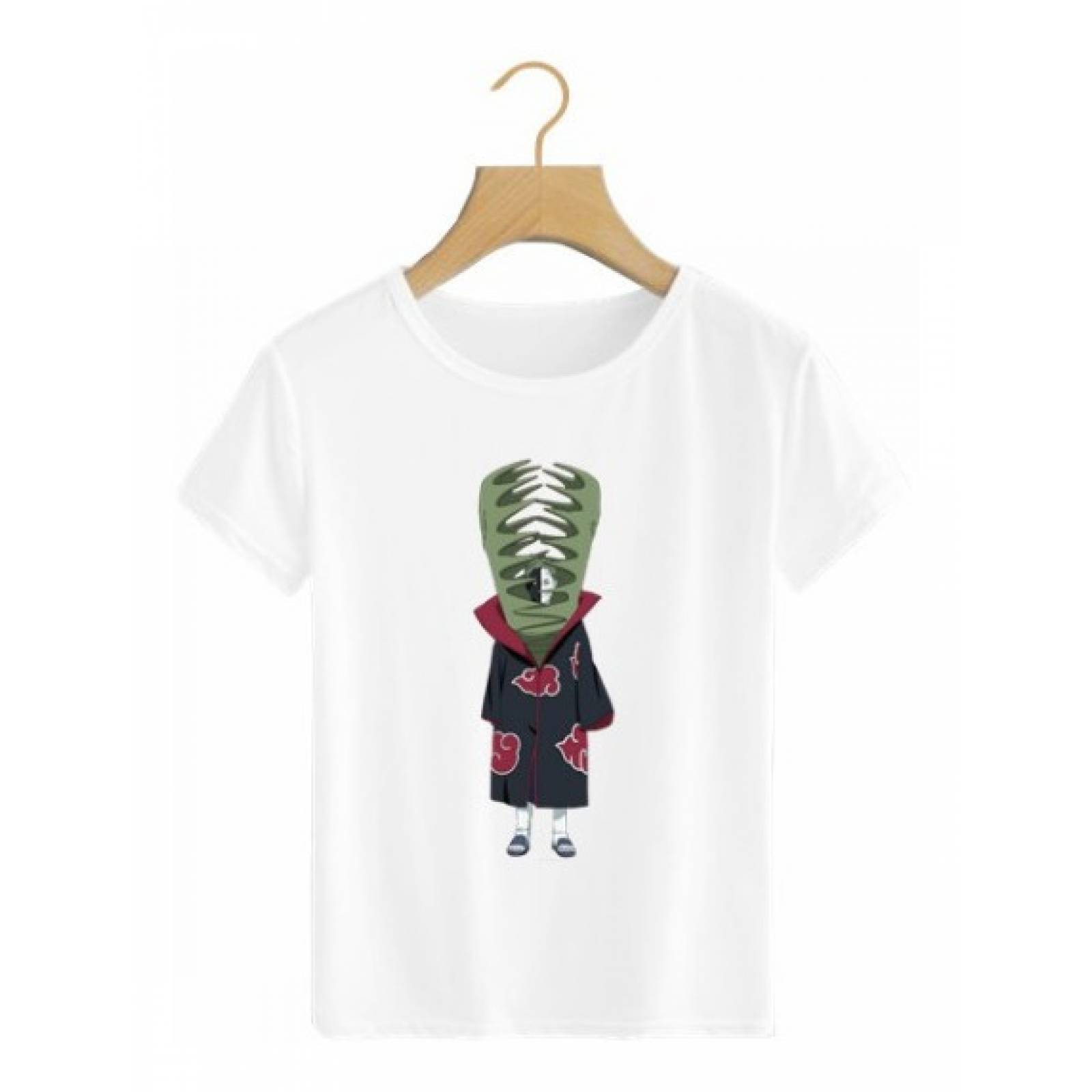 PLAYERA PERSONAJE NARUTO SAPO BLANCA