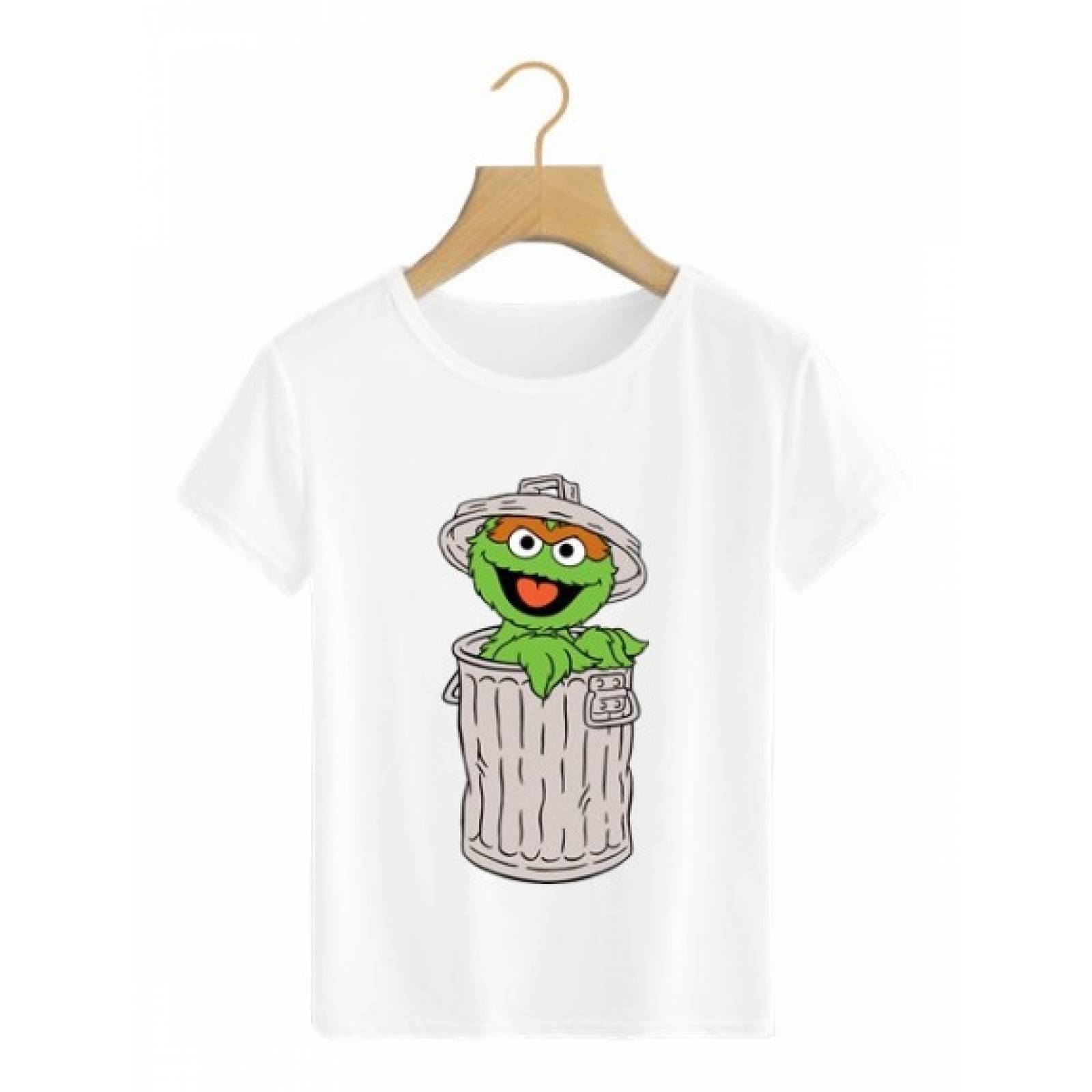 PLAYERA PERSONAJE PLAZA SESAMO TODOS BEBES COLECCION BLANCA