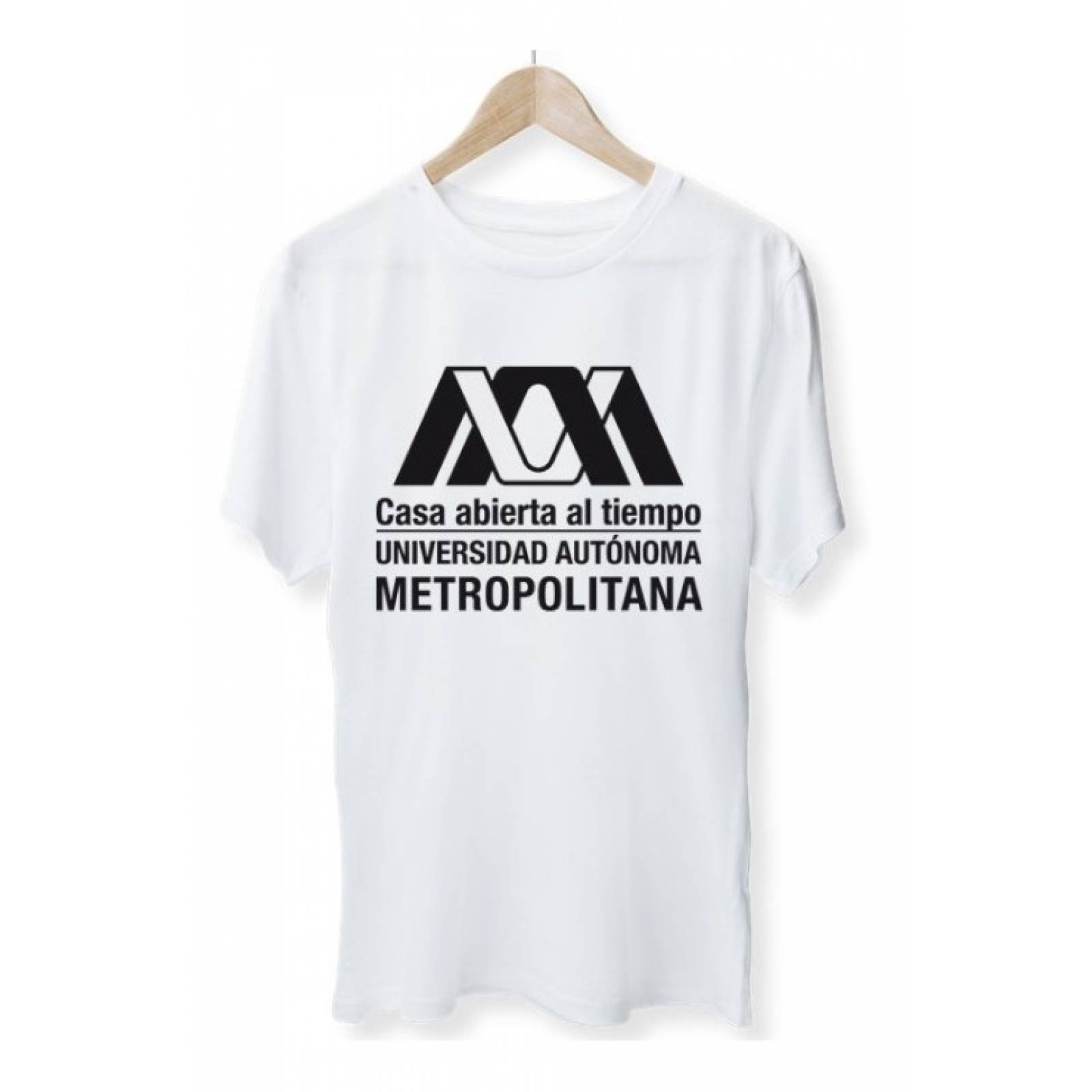 PLAYERA UNIVERSIDAD UAM LOGO BLANCA