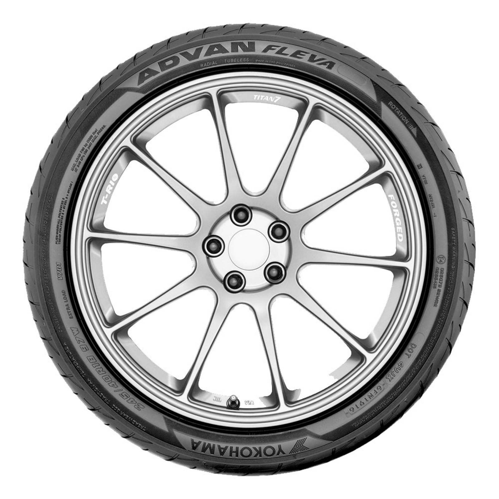 Llanta Yokohama Advan Fleva V701 205/45R17 88W
