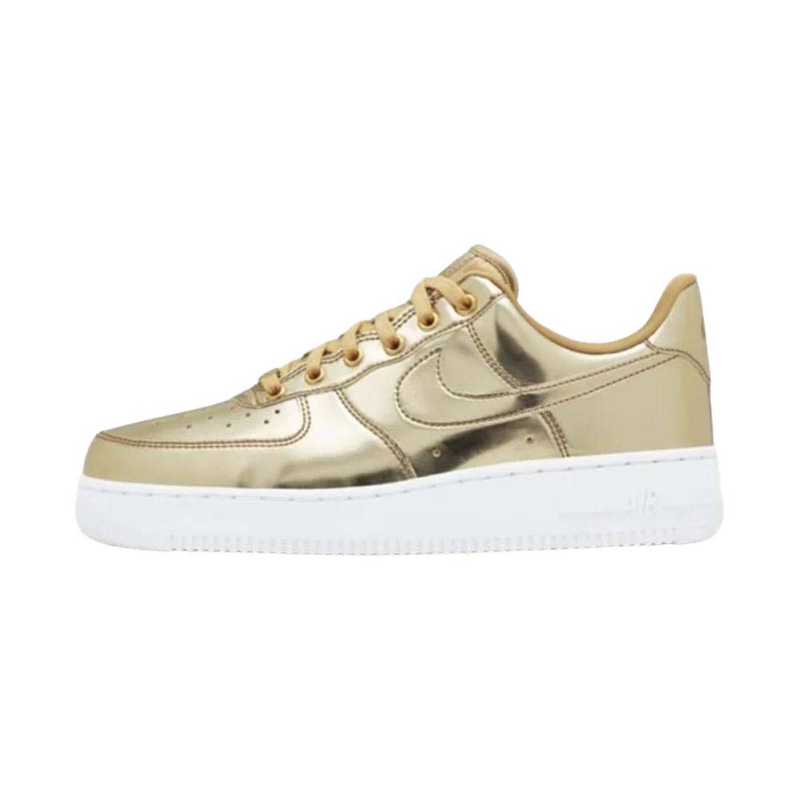 Calzado Nike Unisex Air Force 1 Metallic Gold