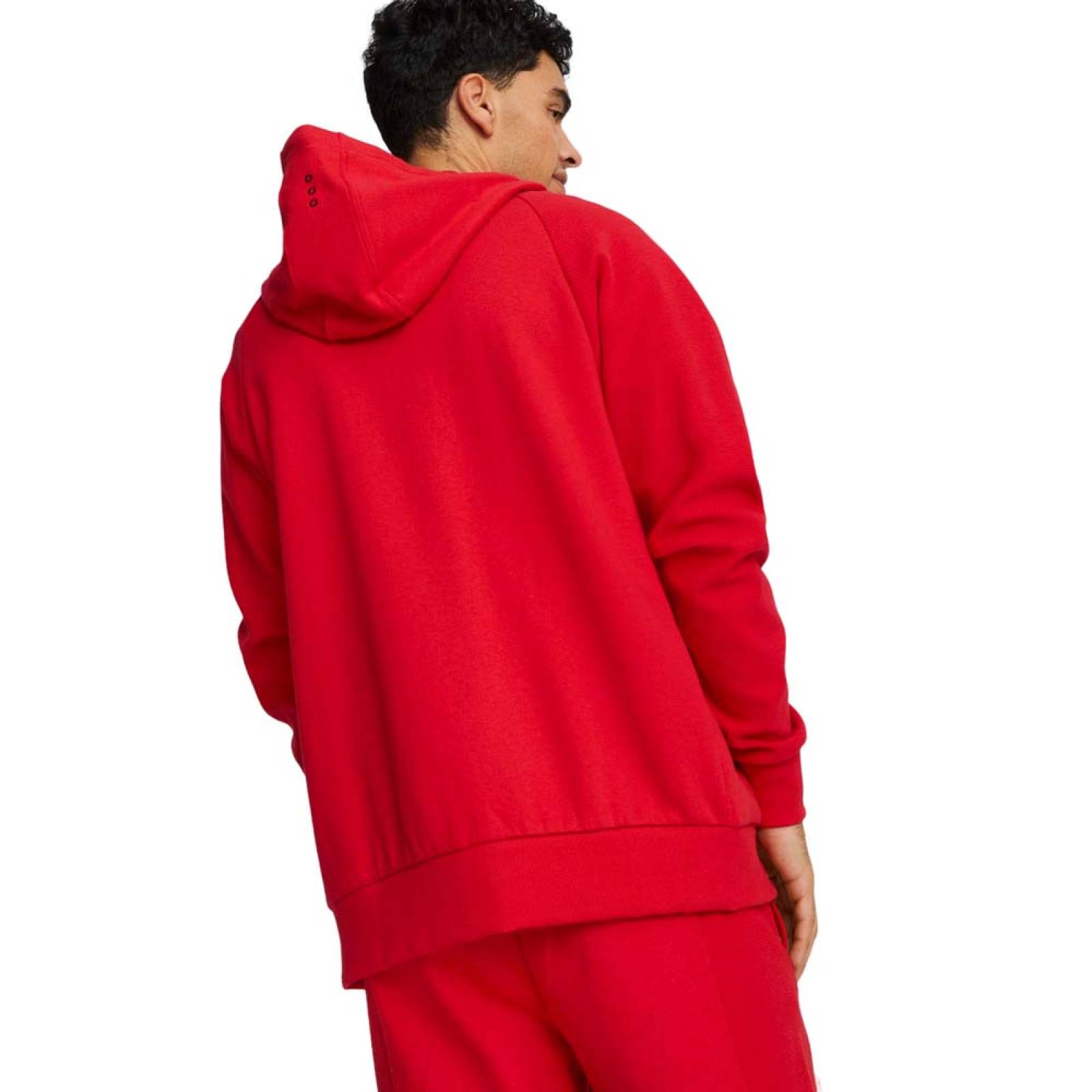 Sudadera con Gorro Puma para Hombre Ferrari Race Hooded Sweat Jacket Rojo
