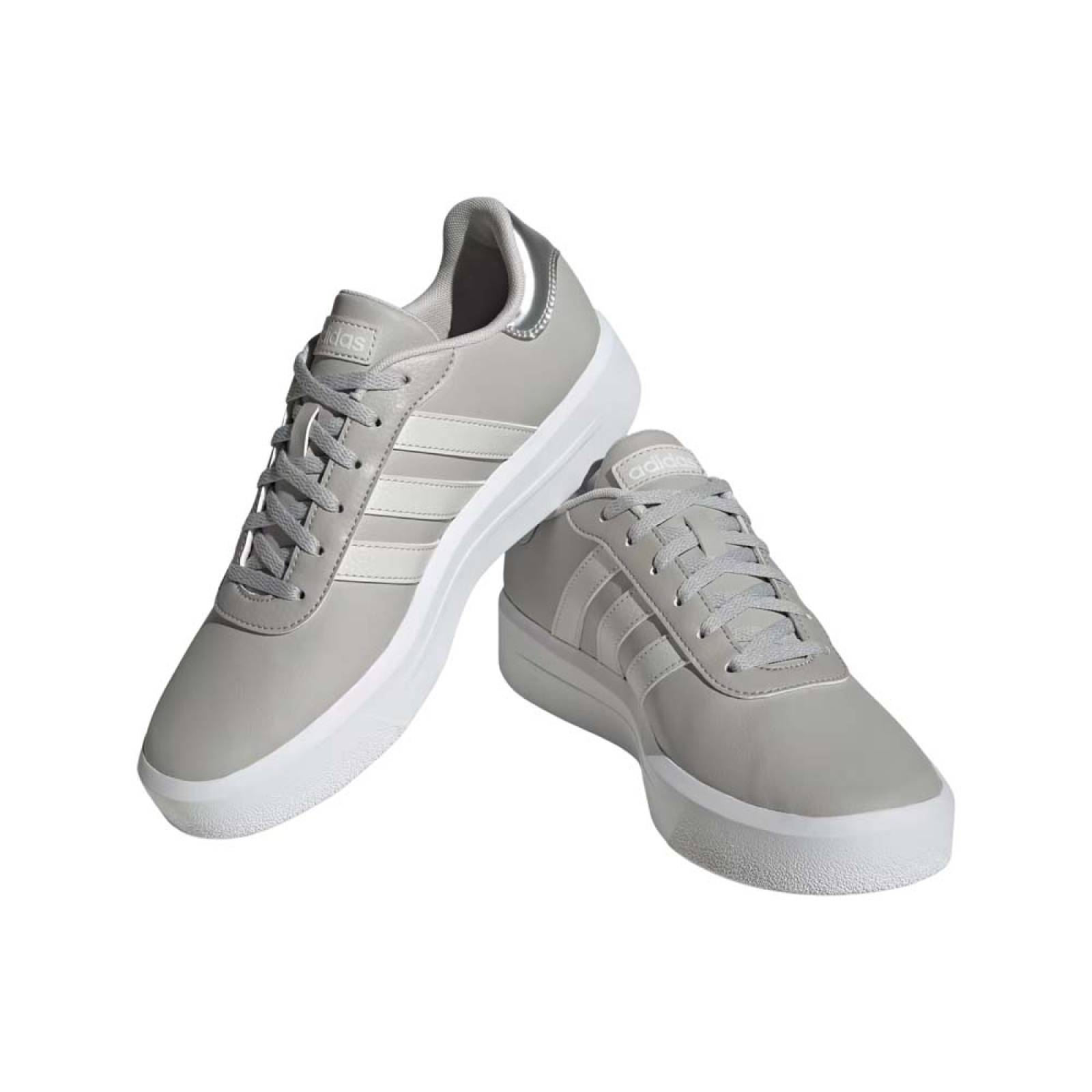 Calzado Adidas Hombre Court Platform Id1970 Gris
