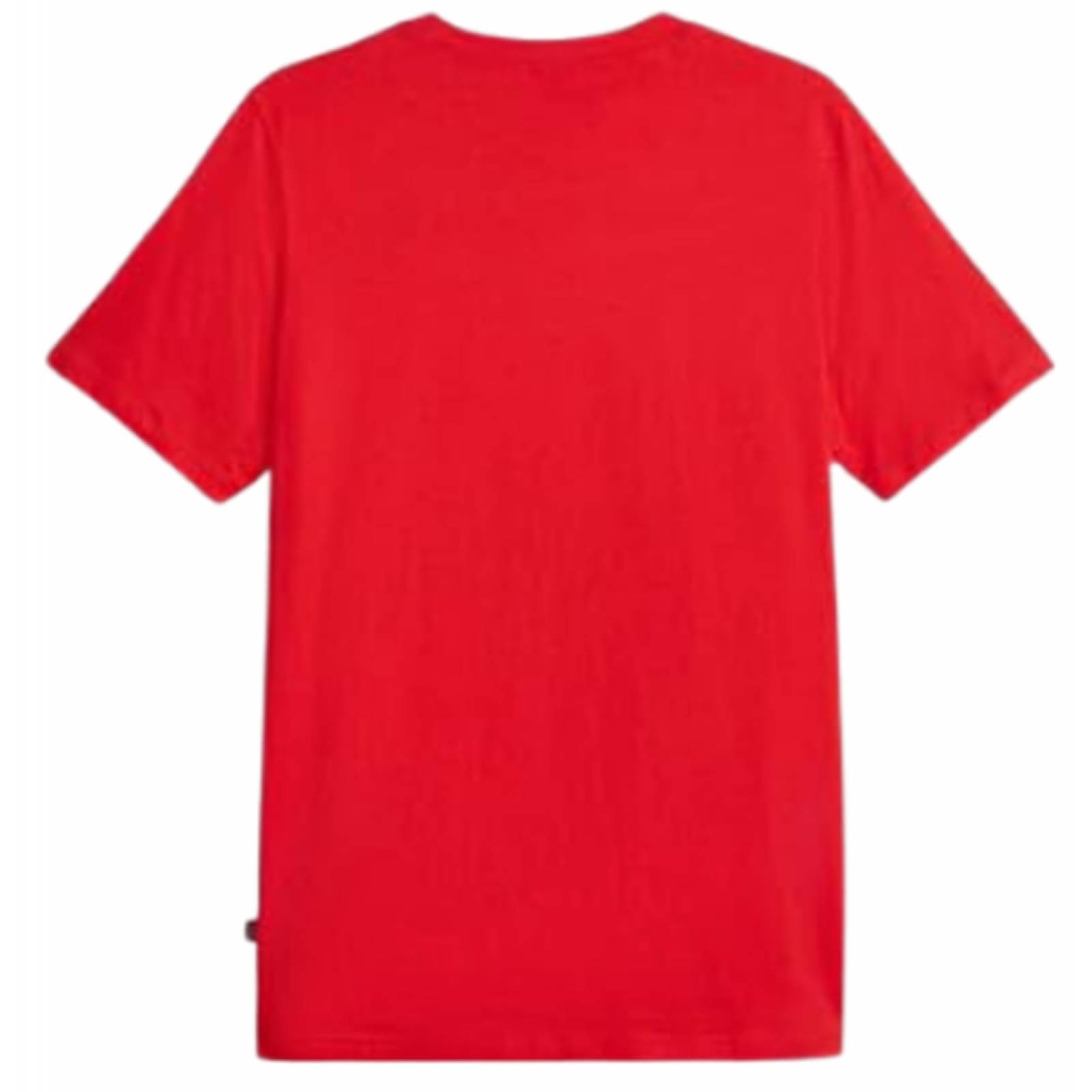 Playera Manga Corta Puma para Hombre Graphics No. 1 Logo Tee Rojo