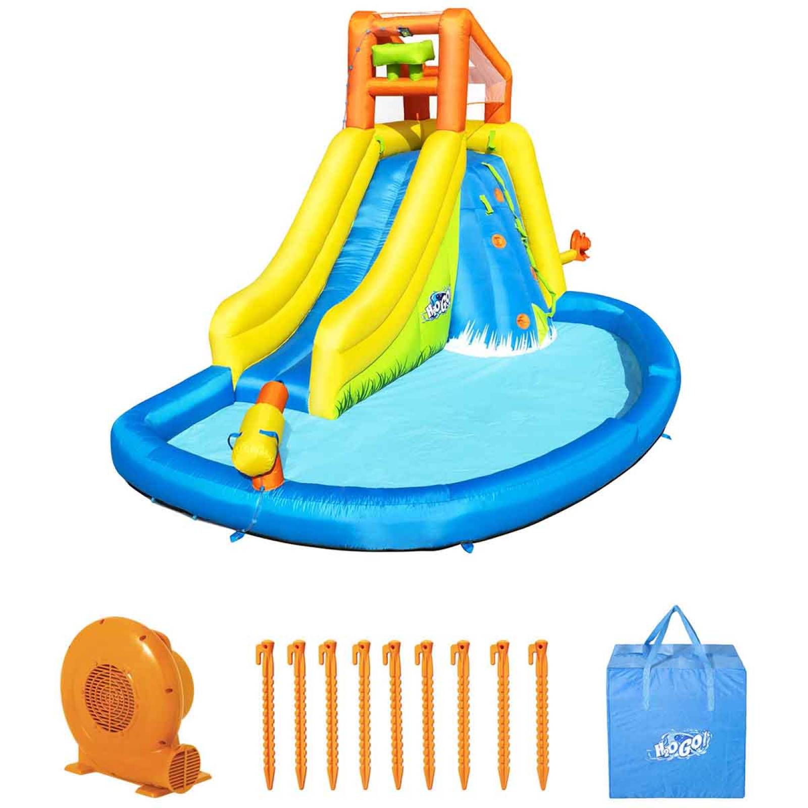 Parque Acuatico Alberca Con Tobogan Bestway Para Niños