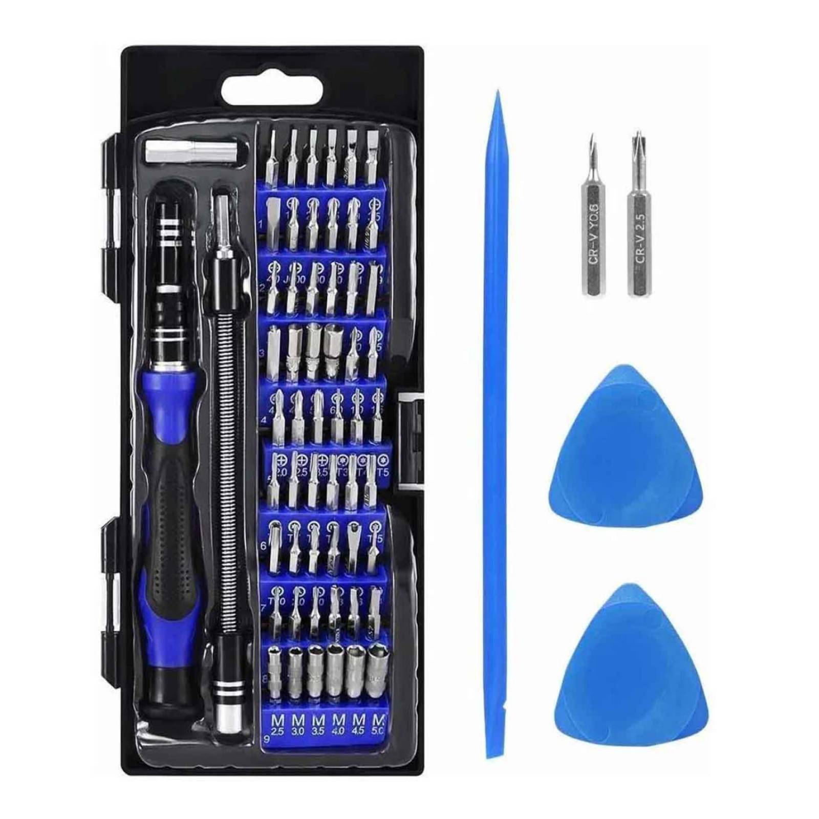 Kit Desarmador Desatornillador Reparacion Celular Punta 63pz