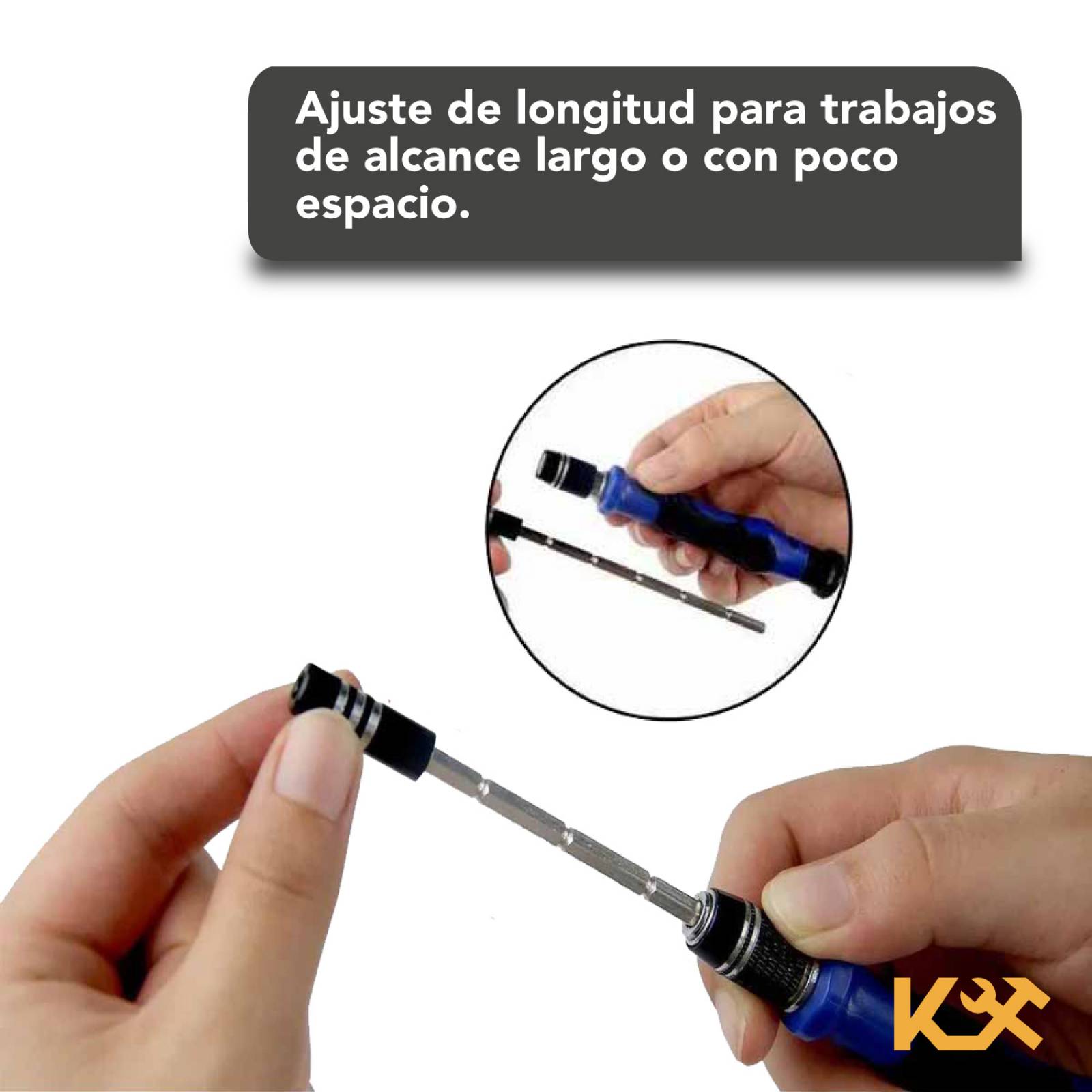 Kit Desarmador Desatornillador Reparacion Celular Punta 63pz